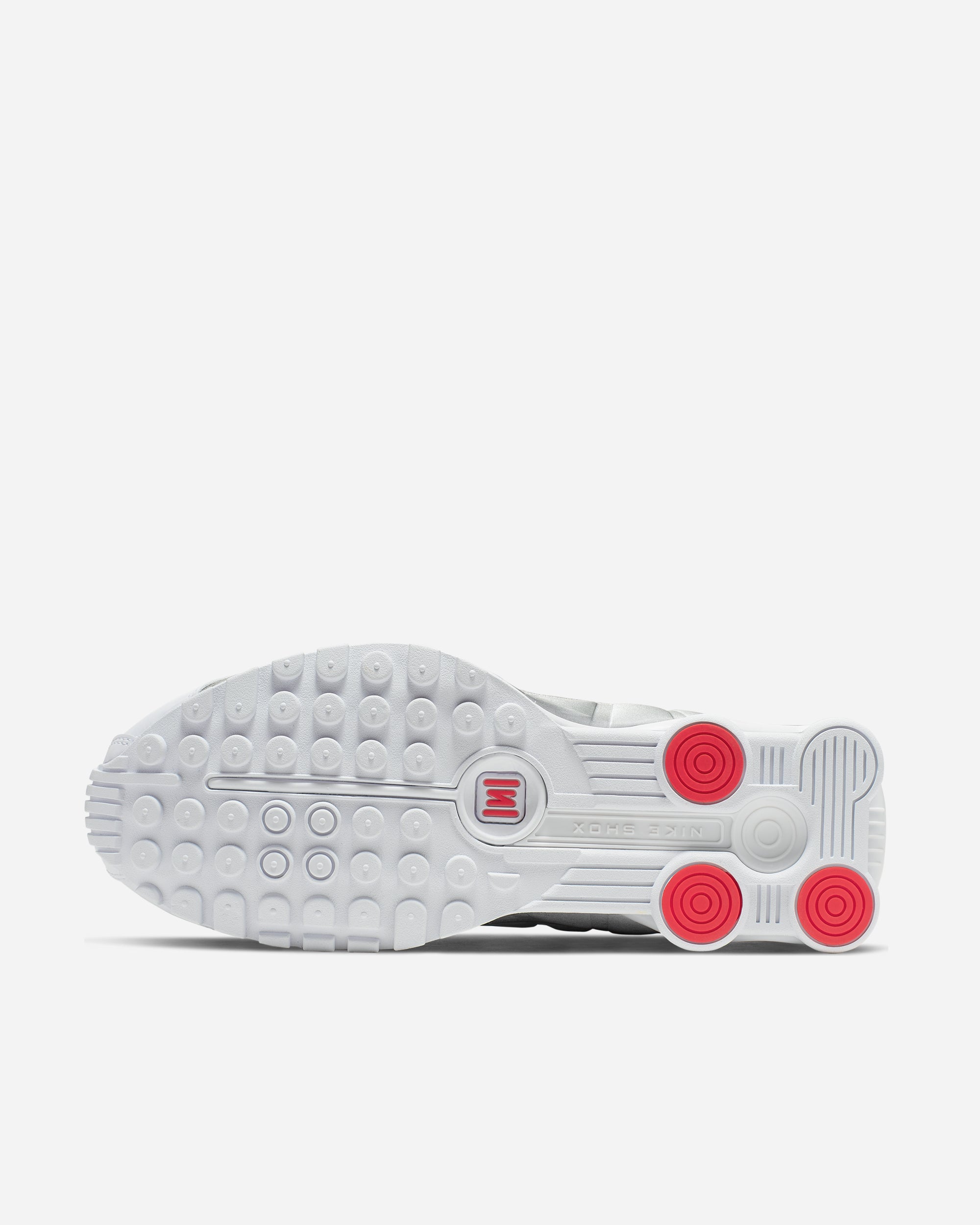 Nike Shox R4 White/Metallic Silver AR3565-101