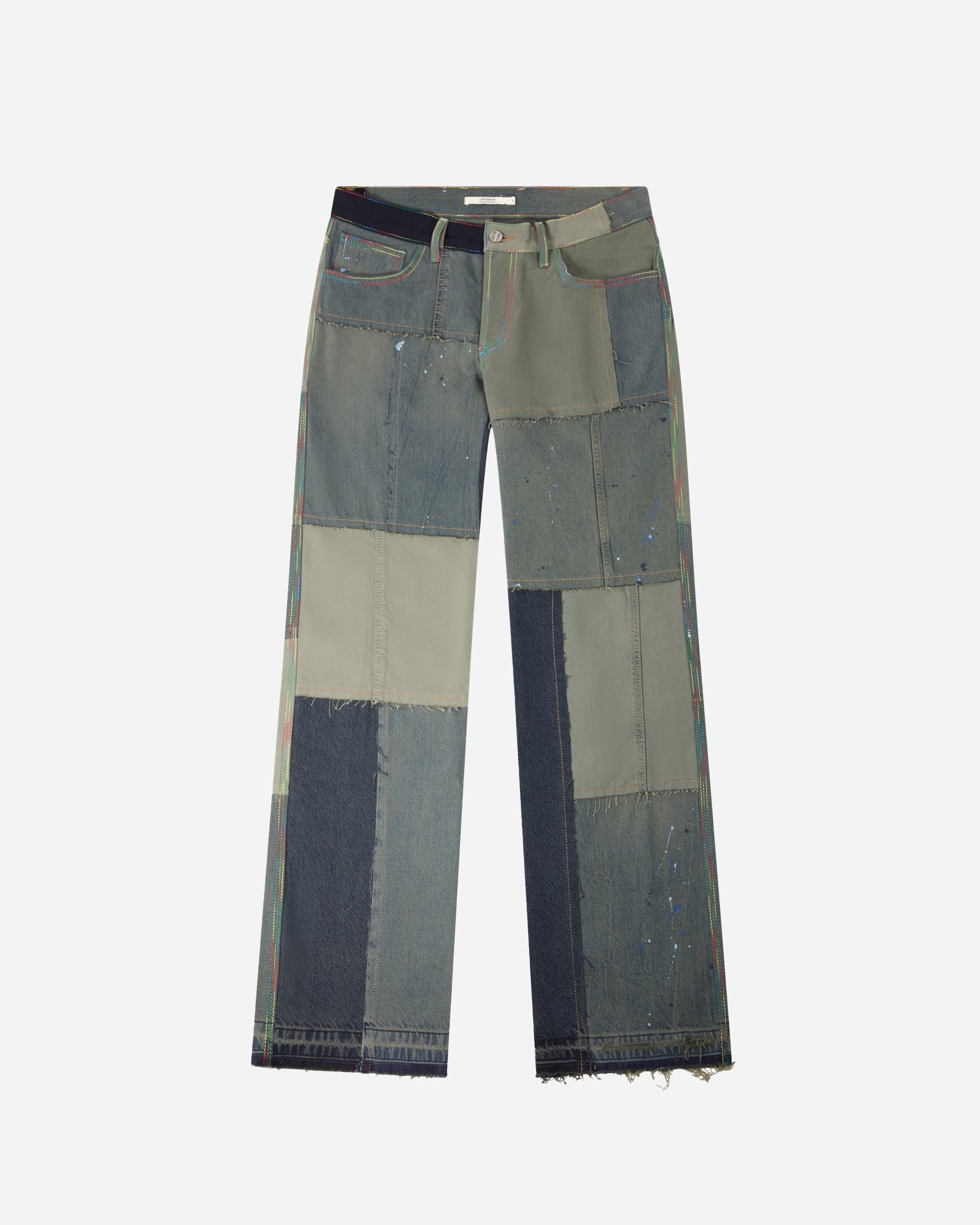 (di)vision Upcycled Low Waist Jeans BURNT OLIVE 60SS23