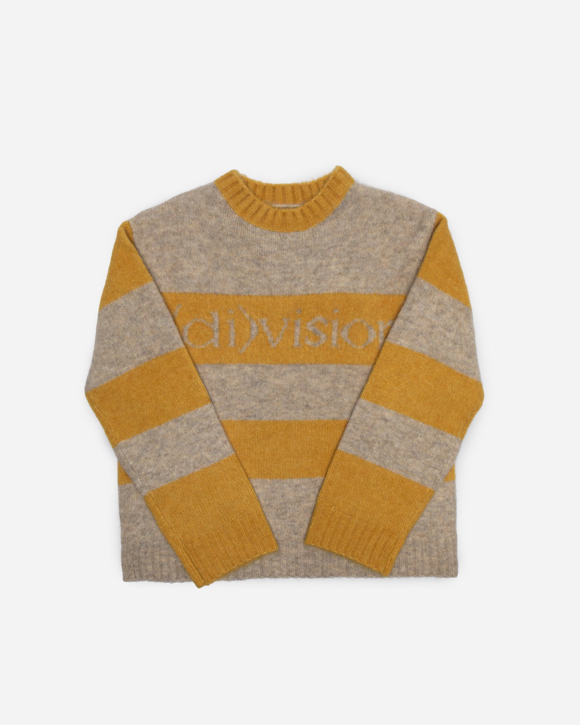 Striped Logo Knit Sweater