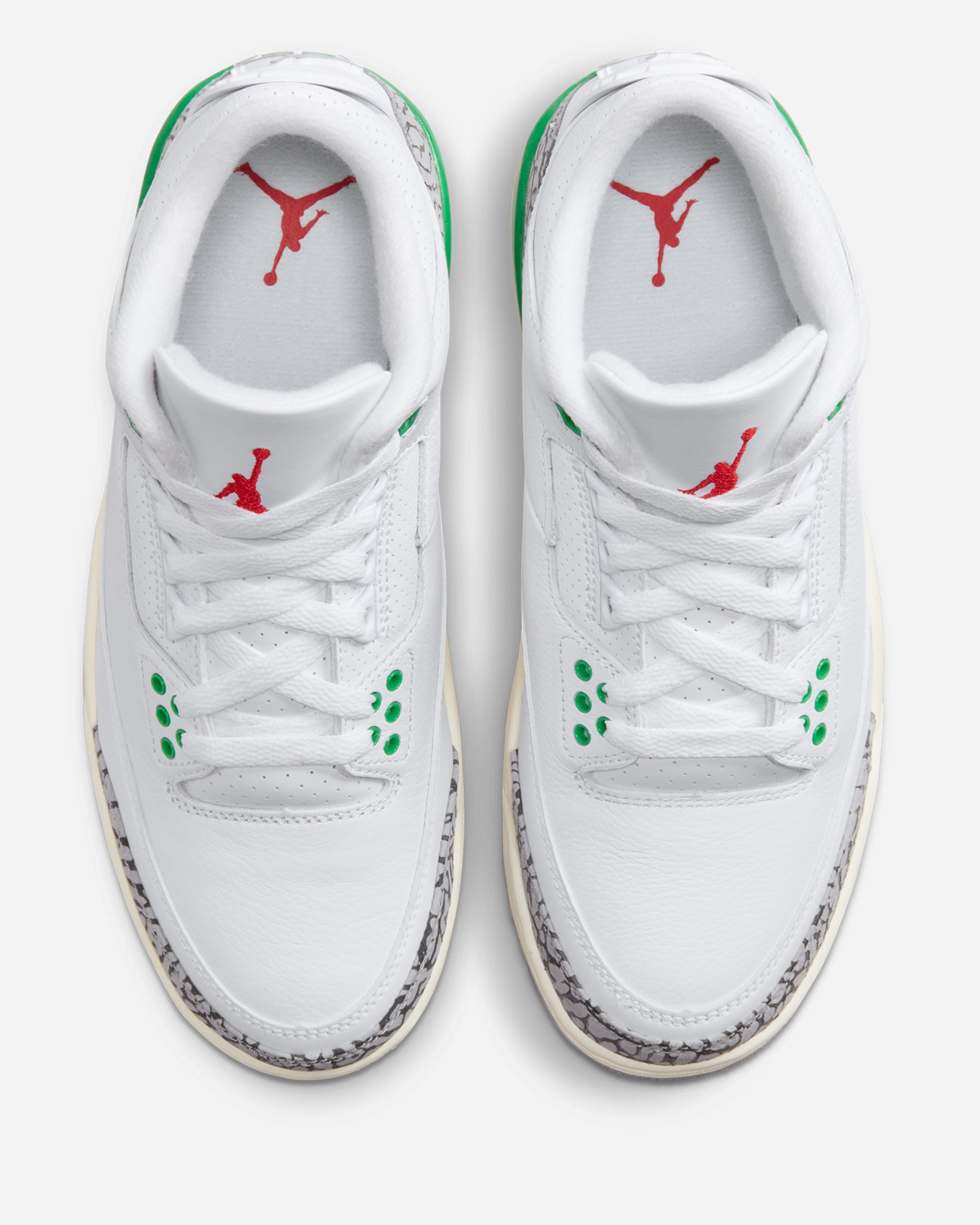 Jordan Brand Air Jordan 3 Retro 'Lucky Green' WHITE/VARSITY RED-LUCKY GREEN CK9246-136