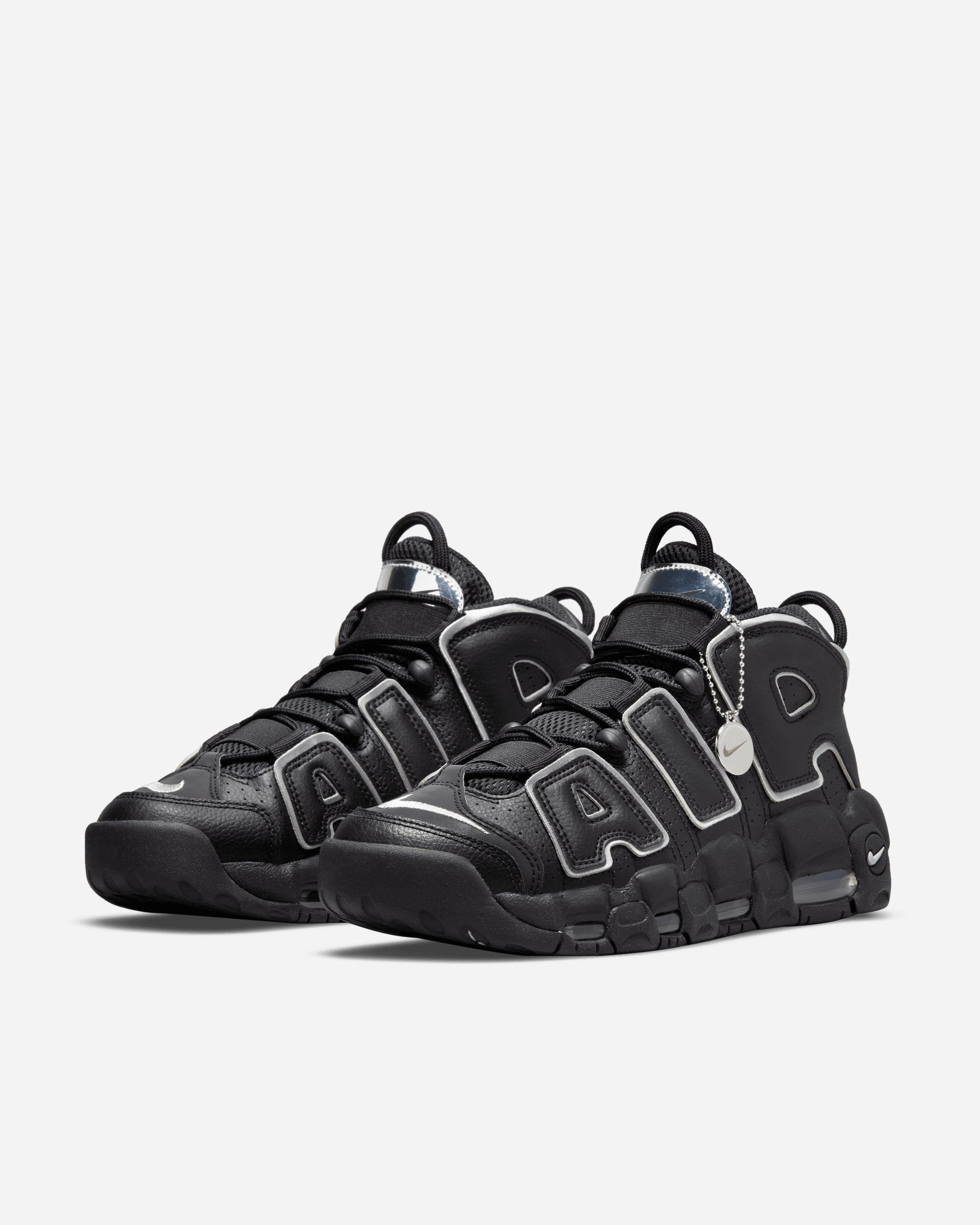 Nike Air More Uptempo '96 BLACK/SILVER-TURQUOISE BLUE DQ0839-001