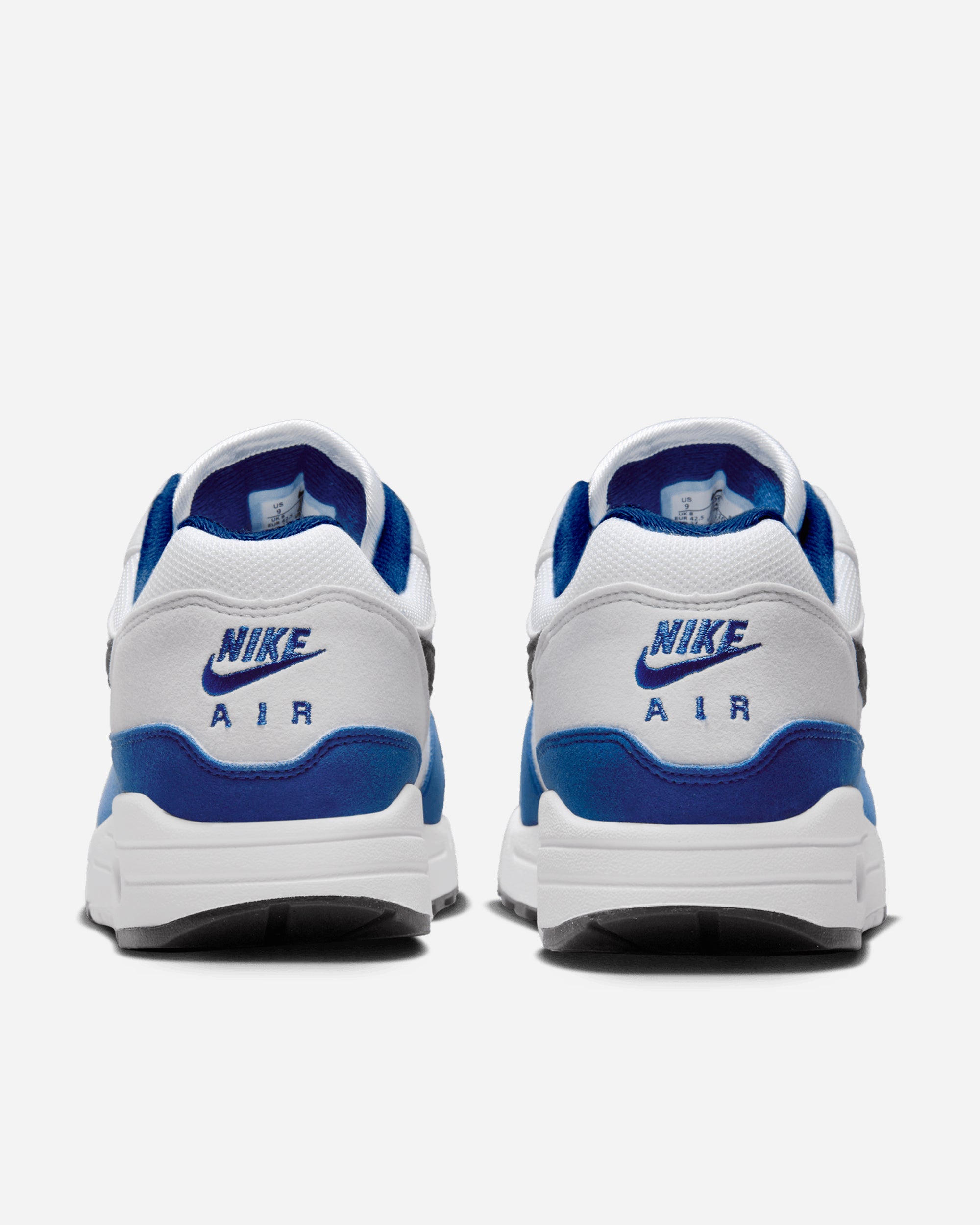 Nike Air Max 1 'Deep Royal Blue' WHITE/BLACK-DEEP ROYAL BLUE FD9082-100