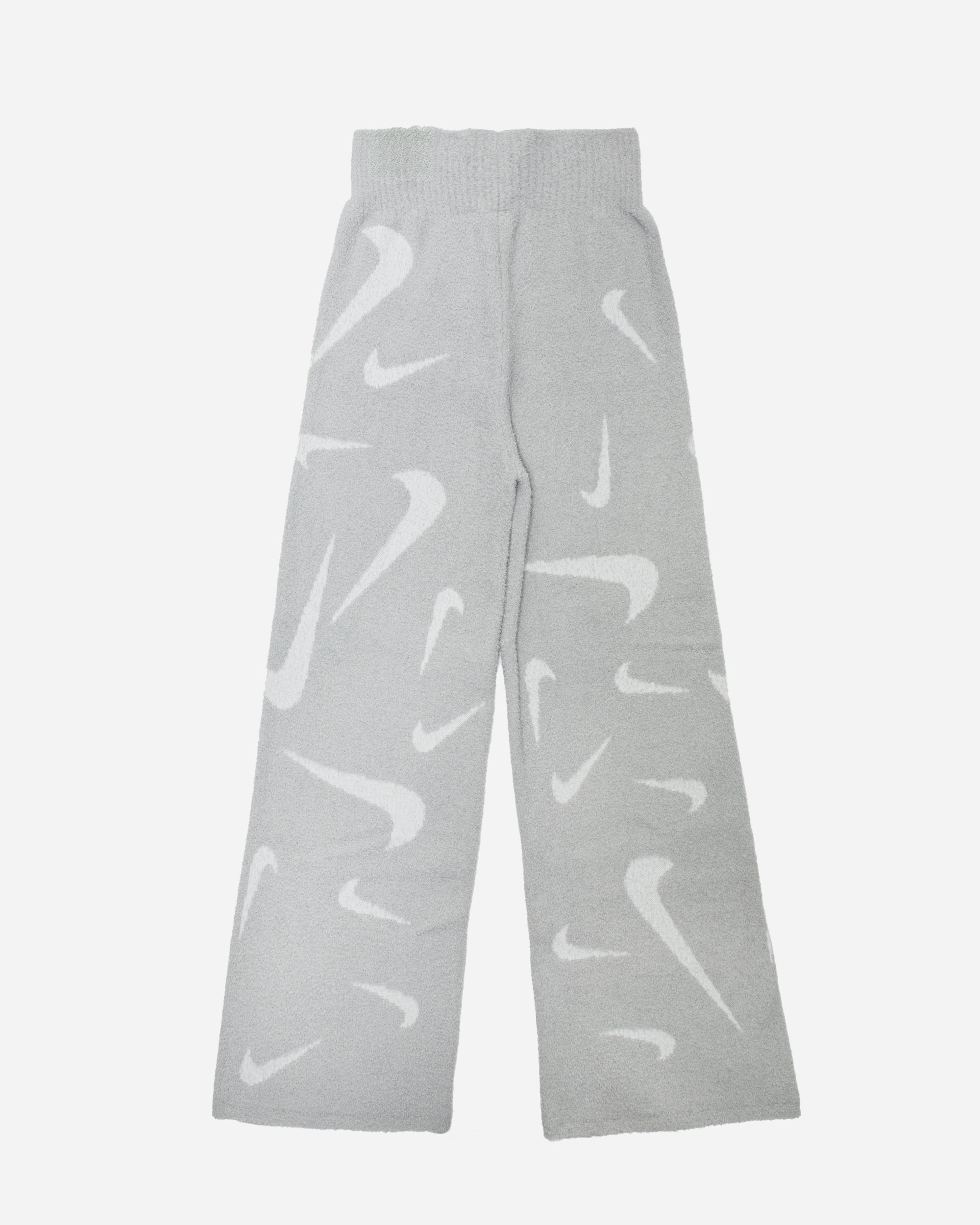 Nike Phoenix Cozy Bouclé Women's High-Waisted Wide-Leg Knit Pants LT SMOKE GREY/PHOTON DUST FD4288-077