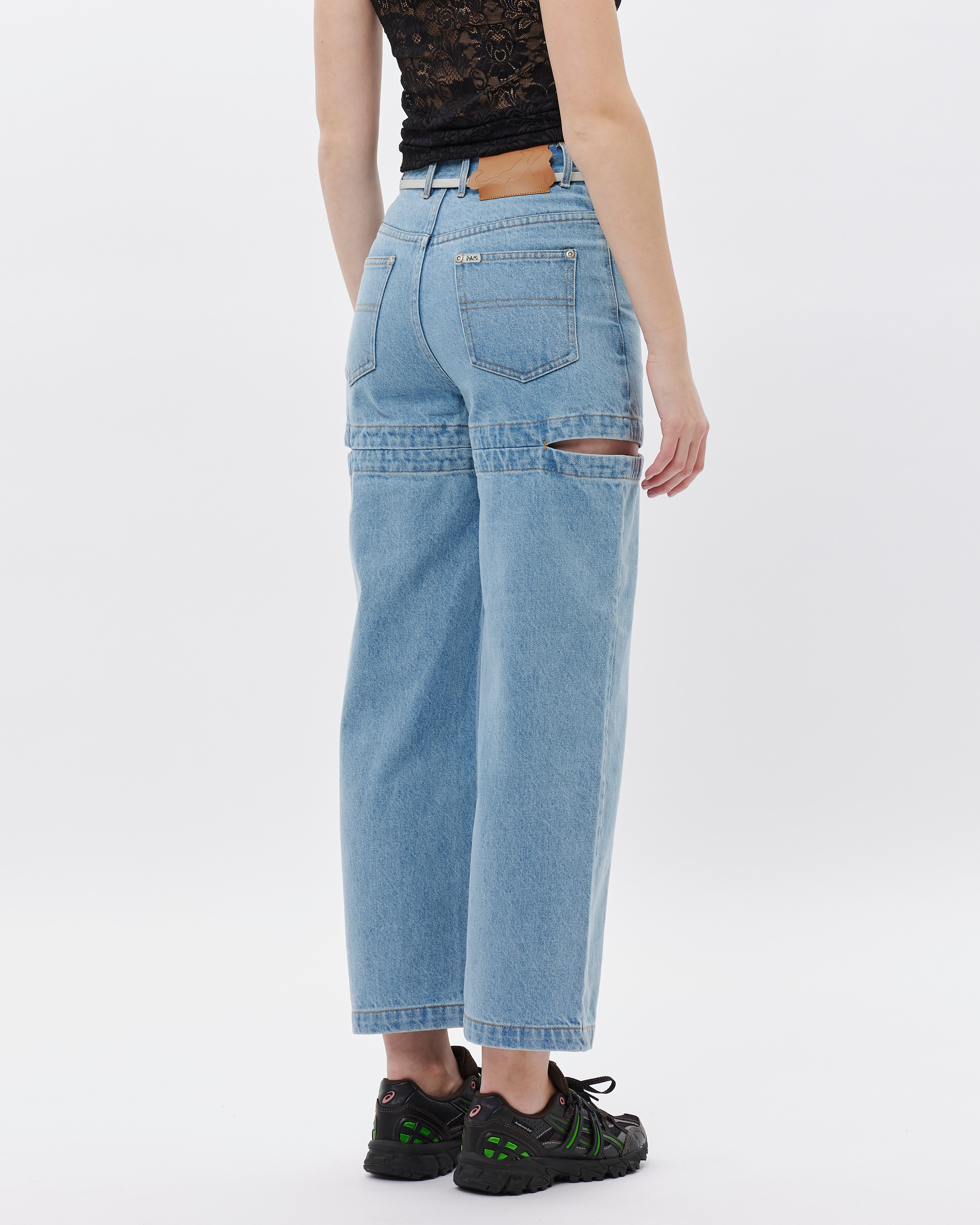 P.A.M. (Perks & Mini) Floating Awa Pants ACID WASH 8525-ACWS