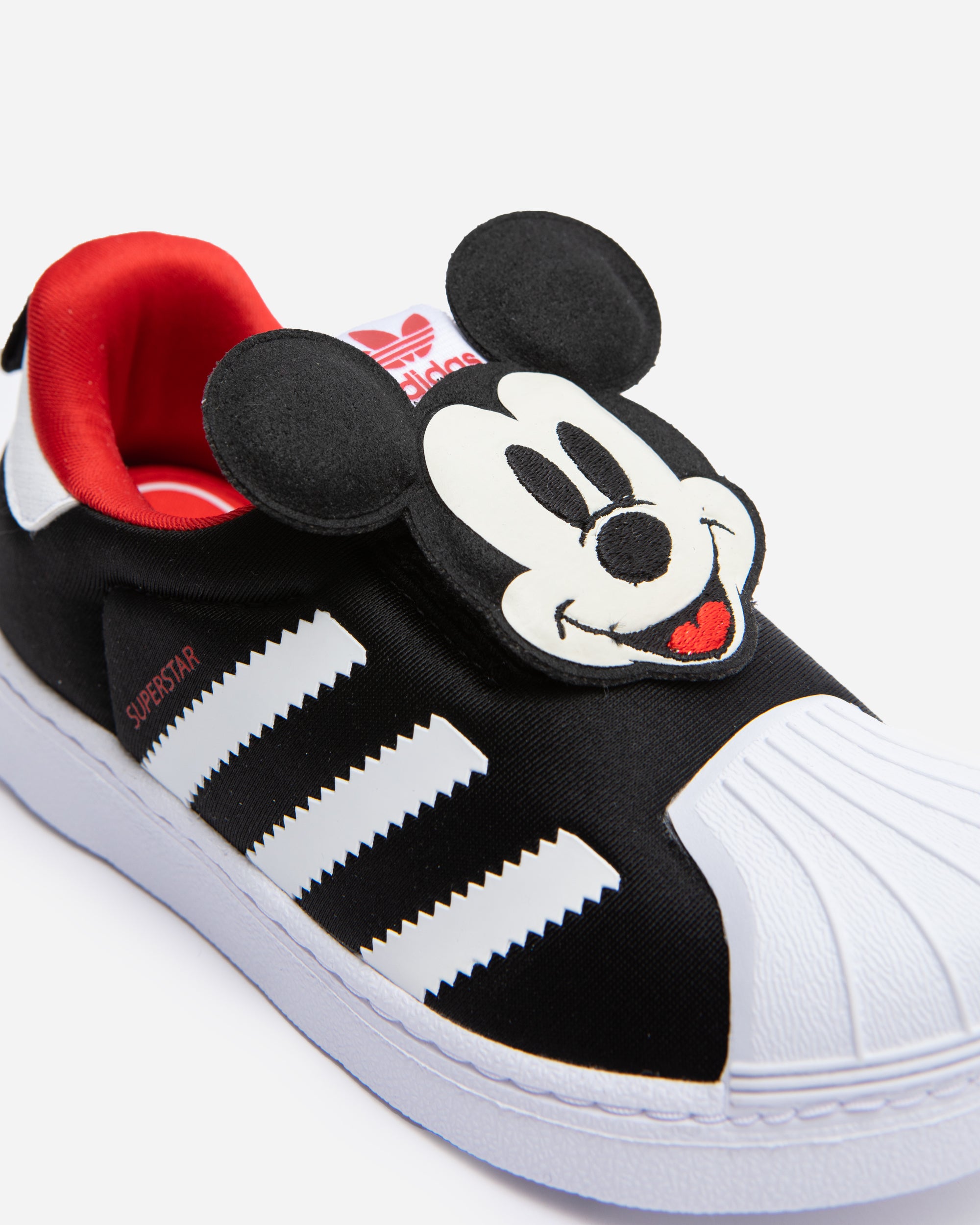 Adidas Ori Superstar 360 (Toddler) Core Black/White/Red Q46305