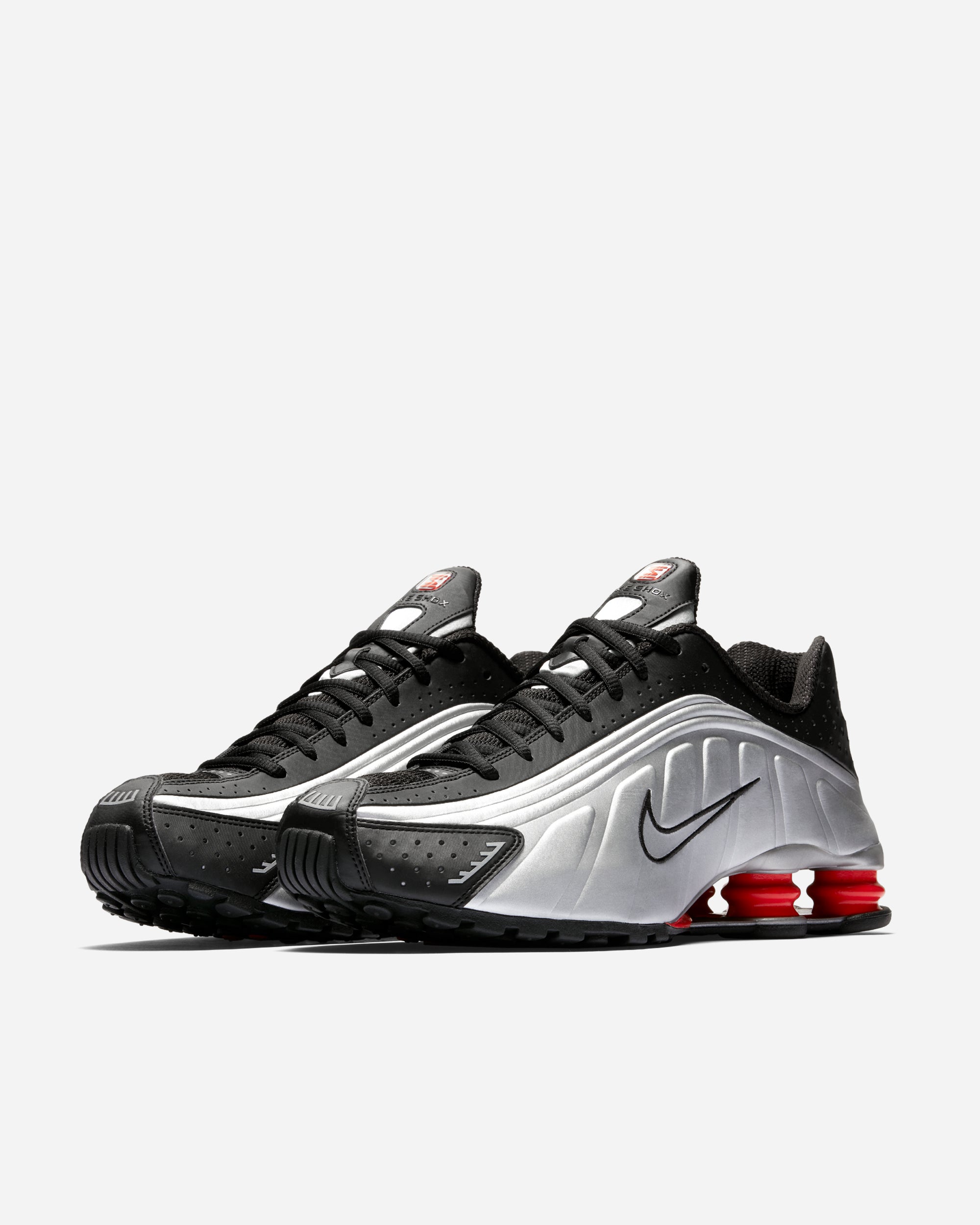 NIKE QS/TZ Shox R4 Black/Metallic Silver BV1111-008