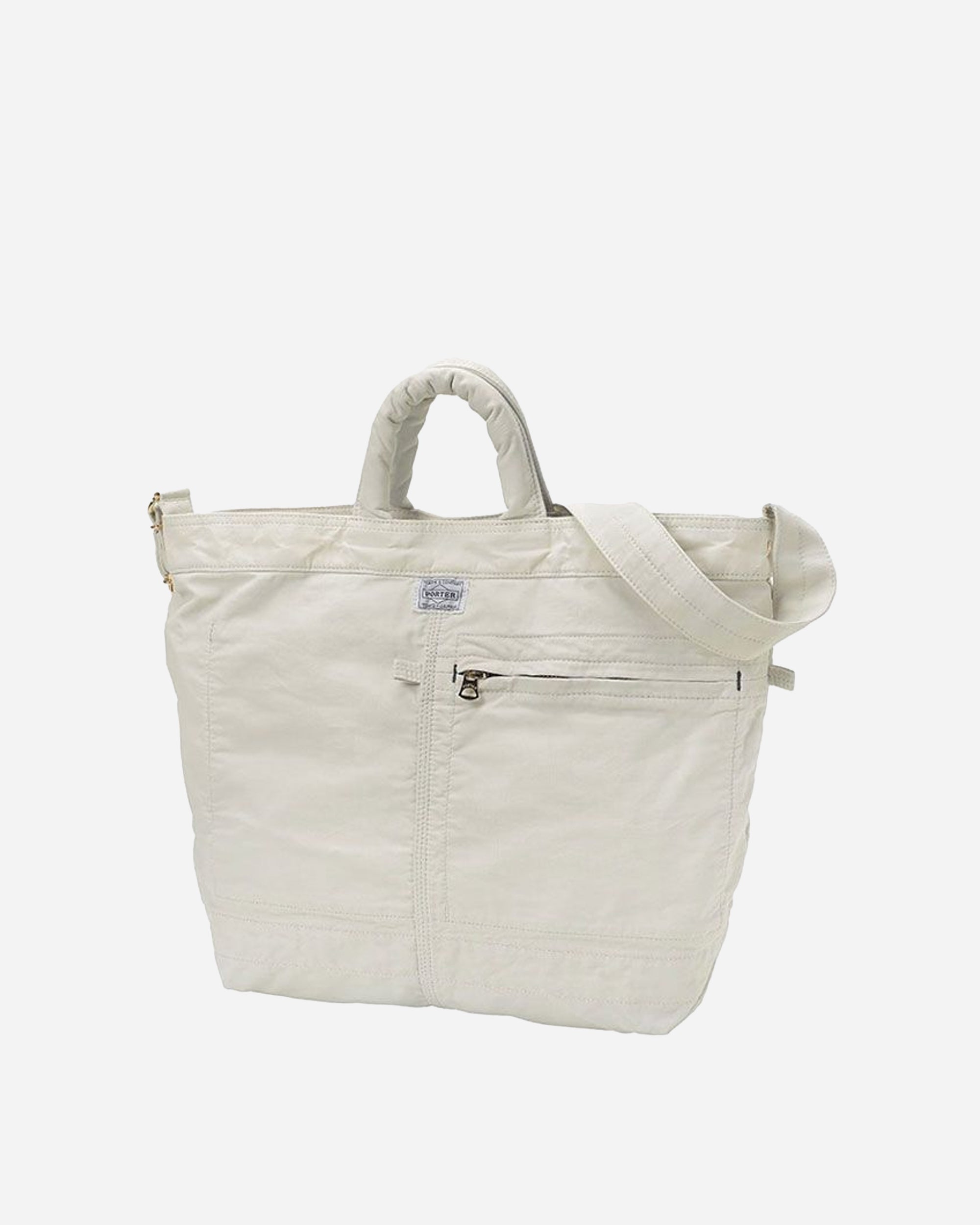 PORTER - Yoshida & Co Mile 2Way Tote Bag Small White 754-15108-70