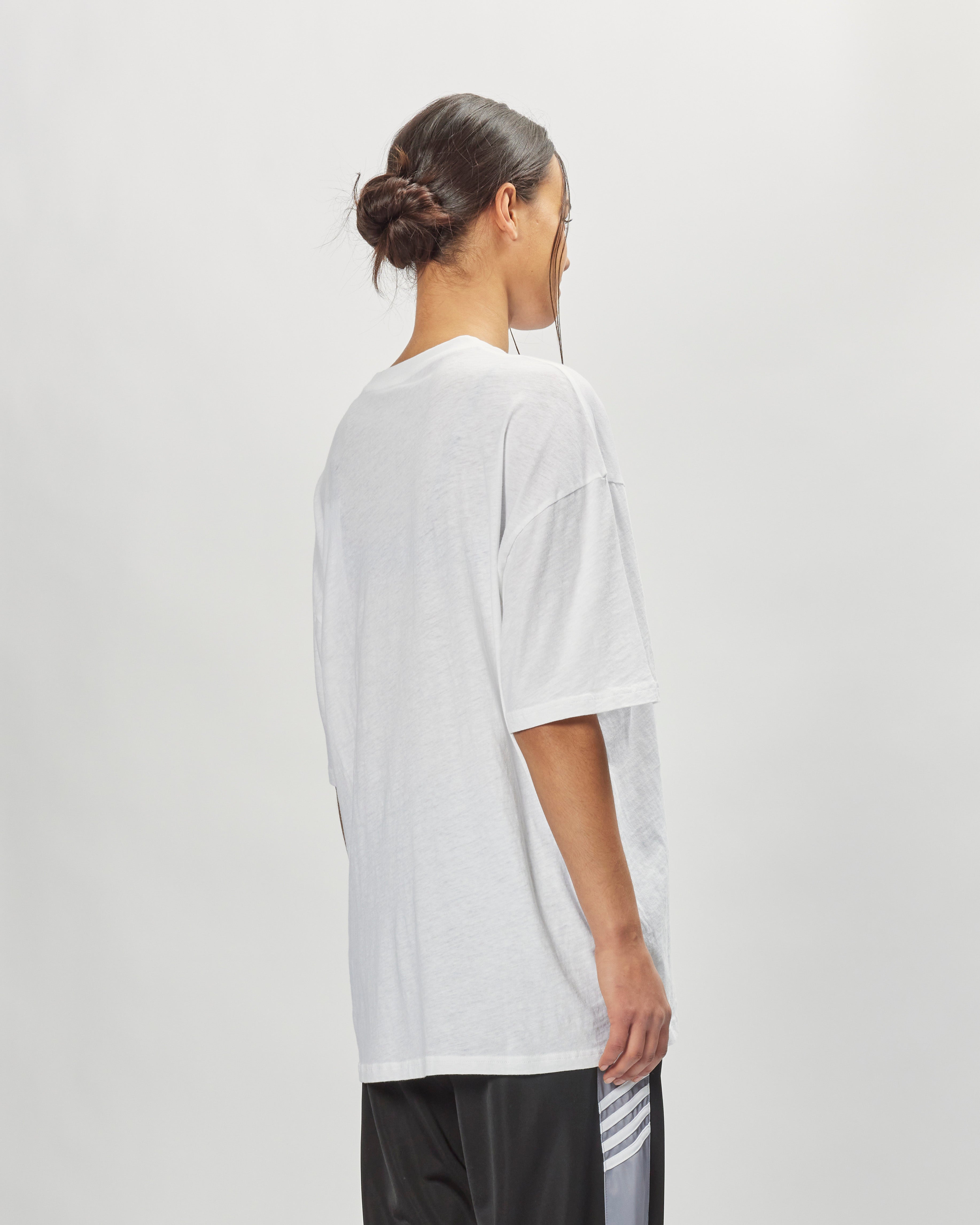 Martine Rose Oversized T-shirt WHITE / NOISY BUNNY MRSS24621B