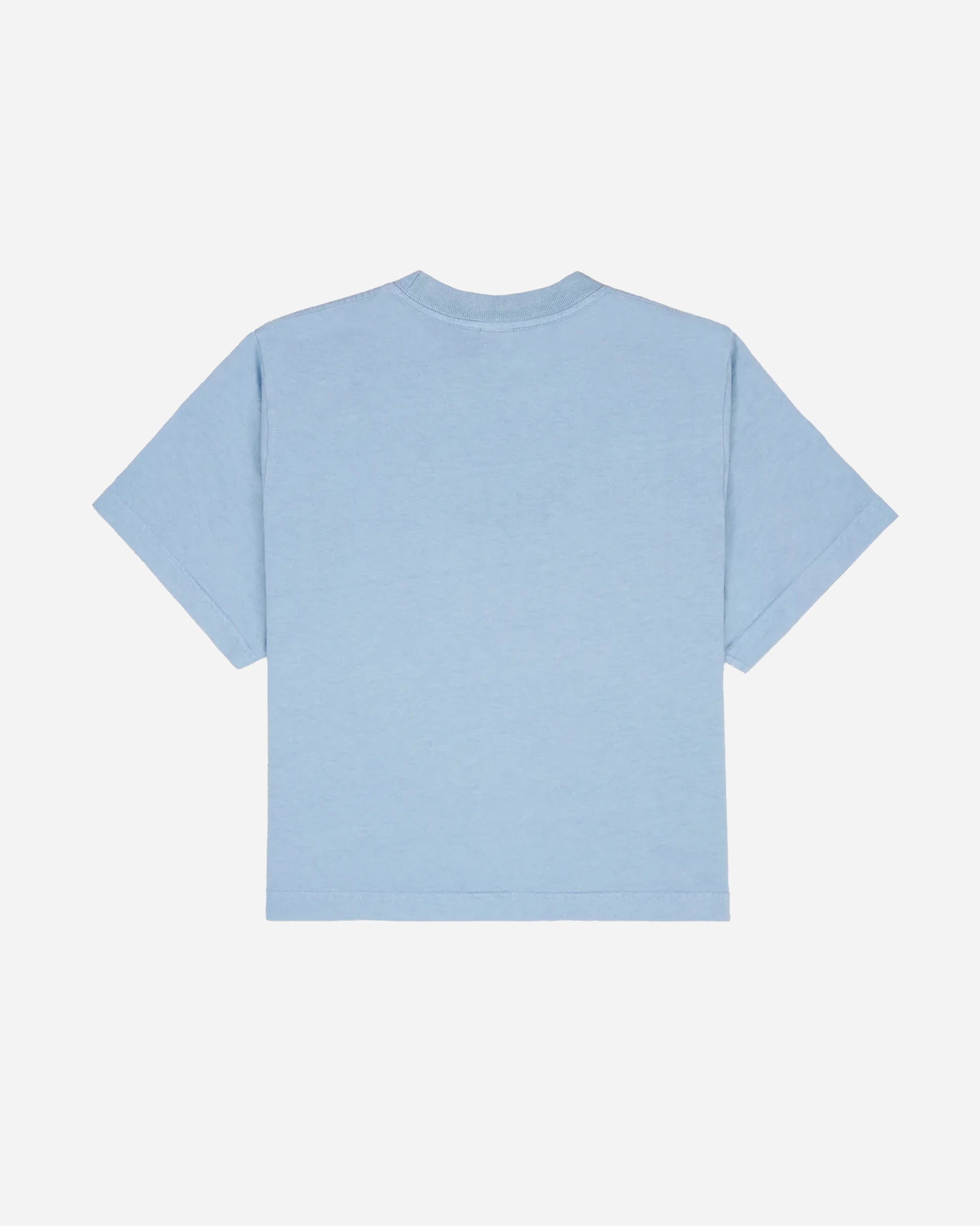 Sporty & Rich Vendome Cropped T-Shirt Sky Blue TS832SK
