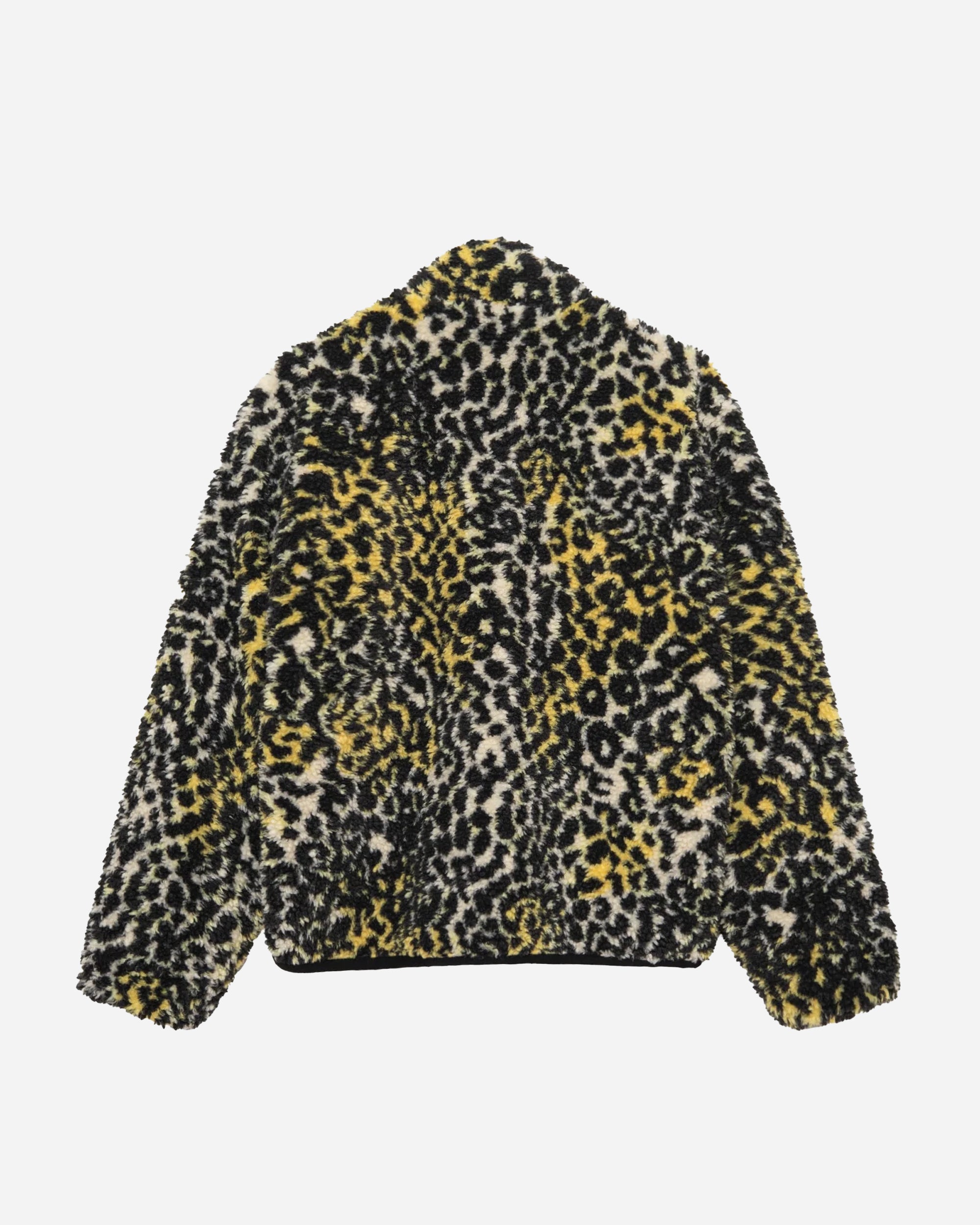 Stüssy Sherpa Reversible Jacket yellow leopard 118529-3157