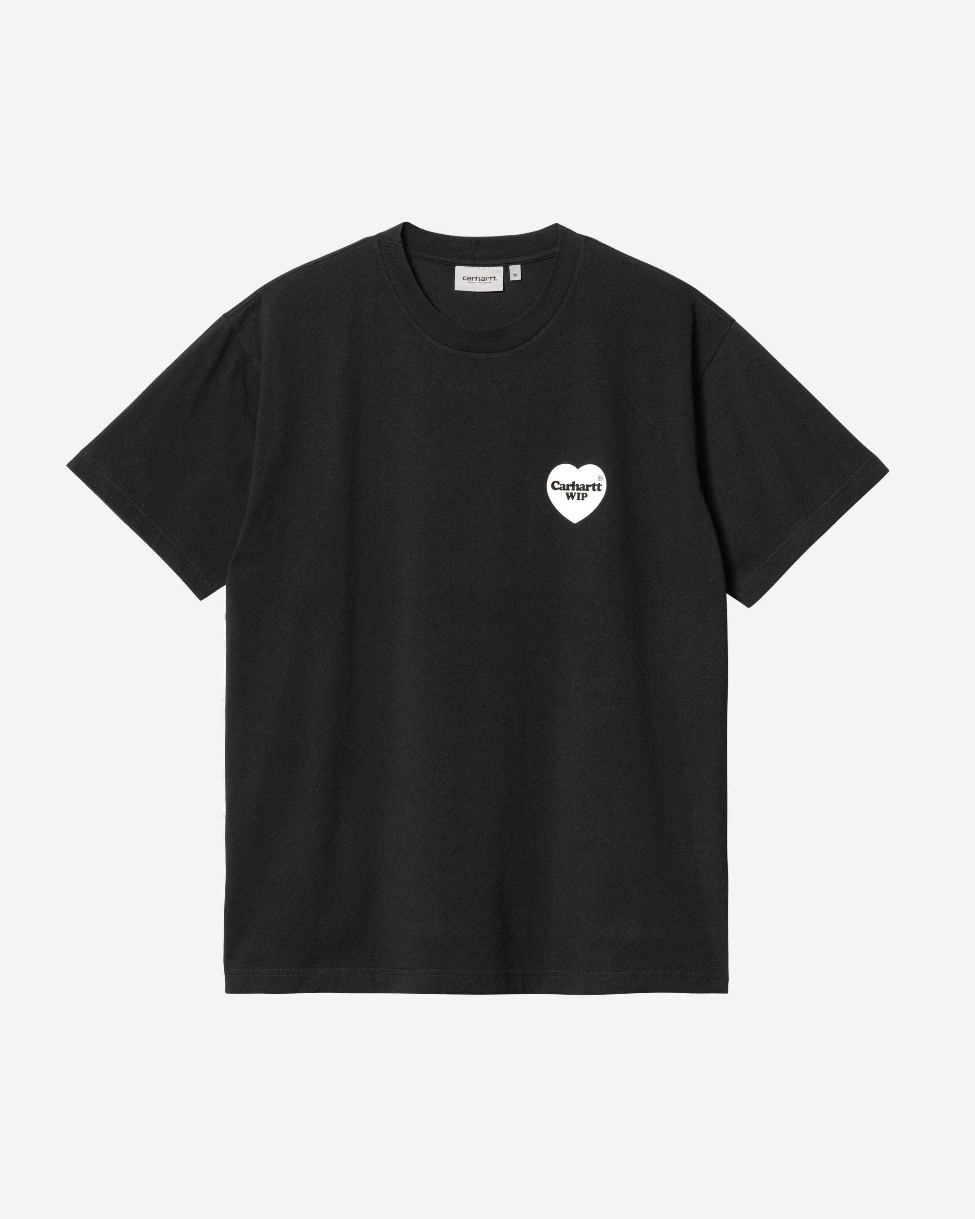 Carhartt WIP Heart Bandana T-Shirt Black / White I033116-0D206