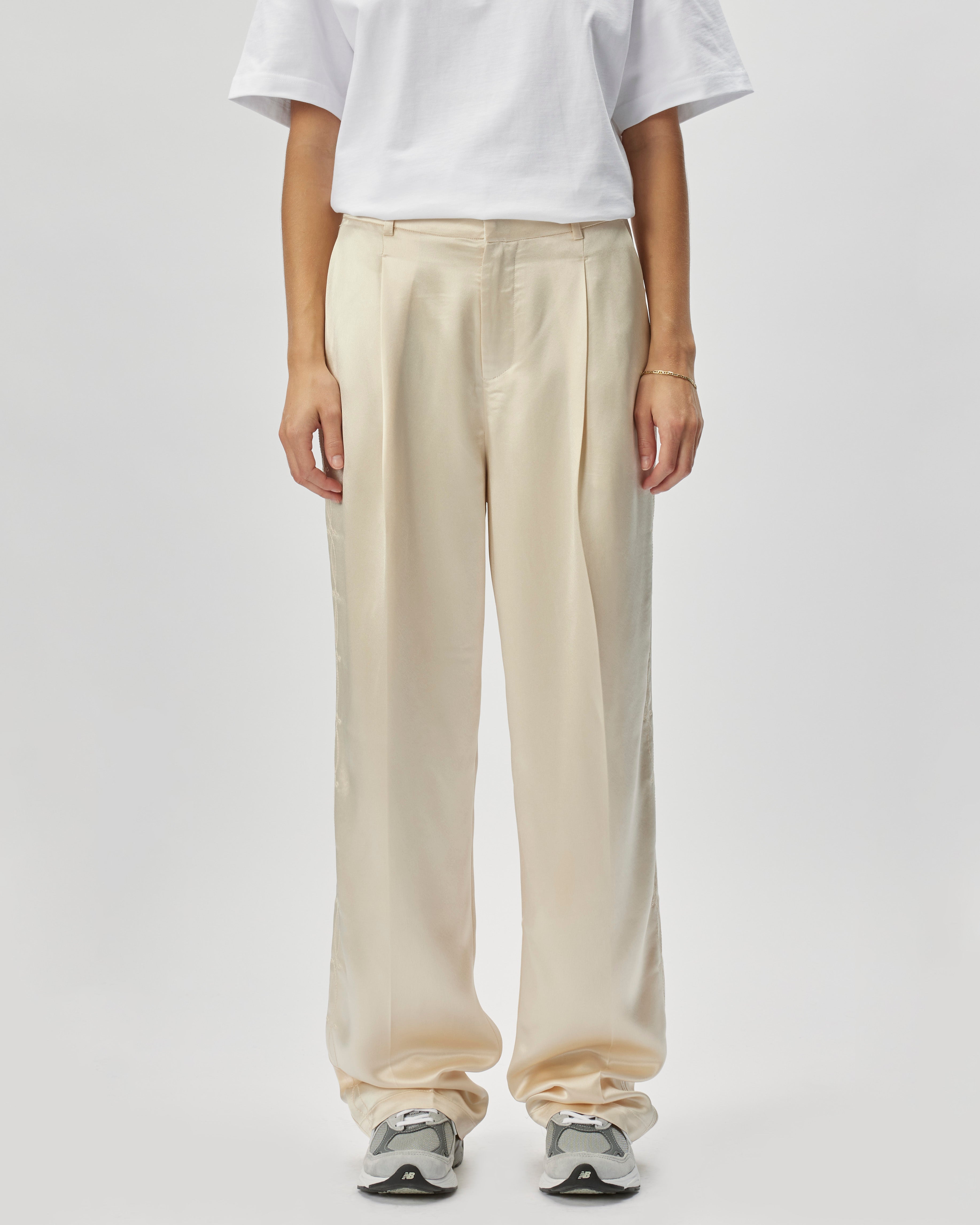 Soulland Ula Embroided Pant Off White 32051-1225