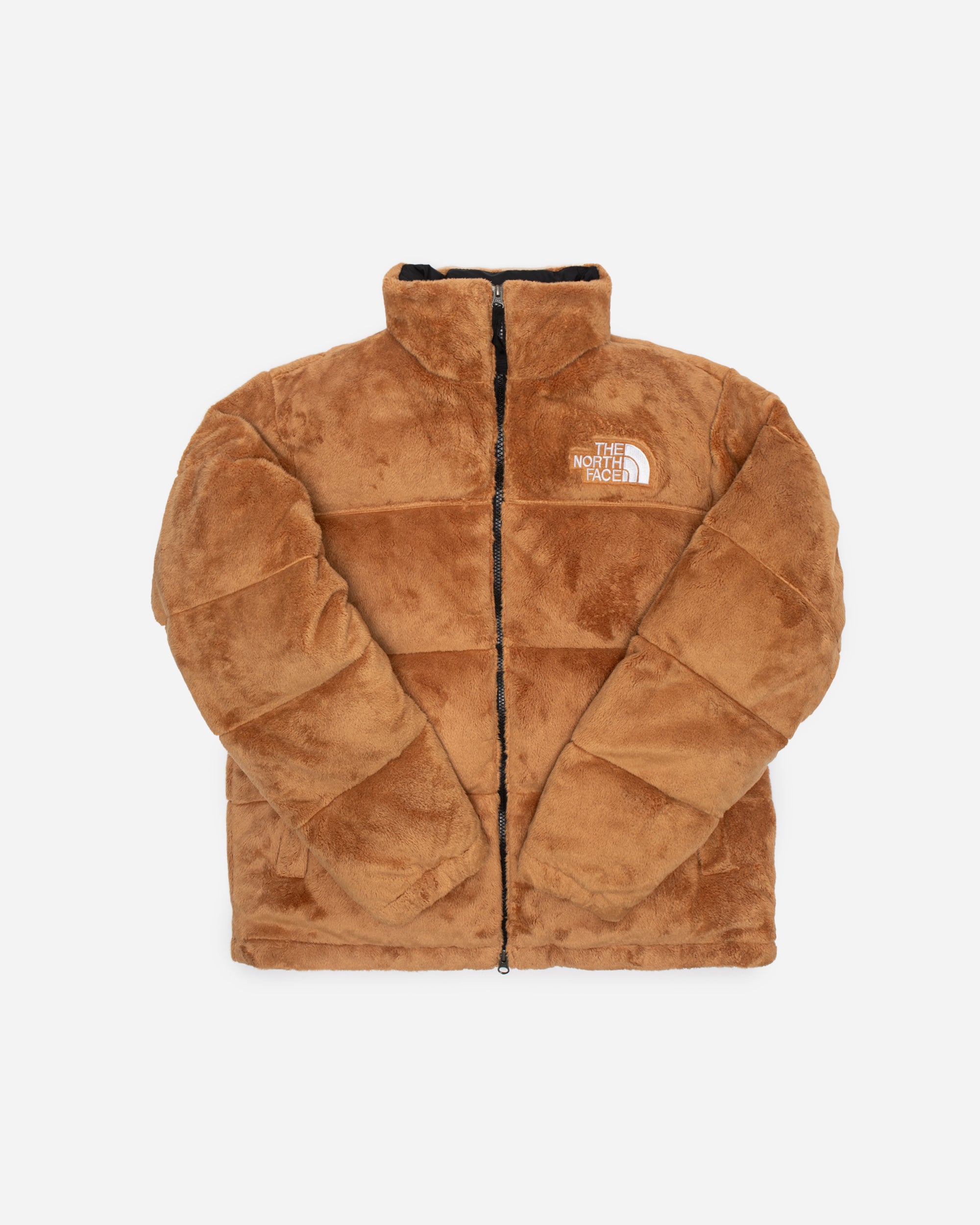 The North Face Versa Velour Nuptse Jacket Brown NF0A84F7I0J1