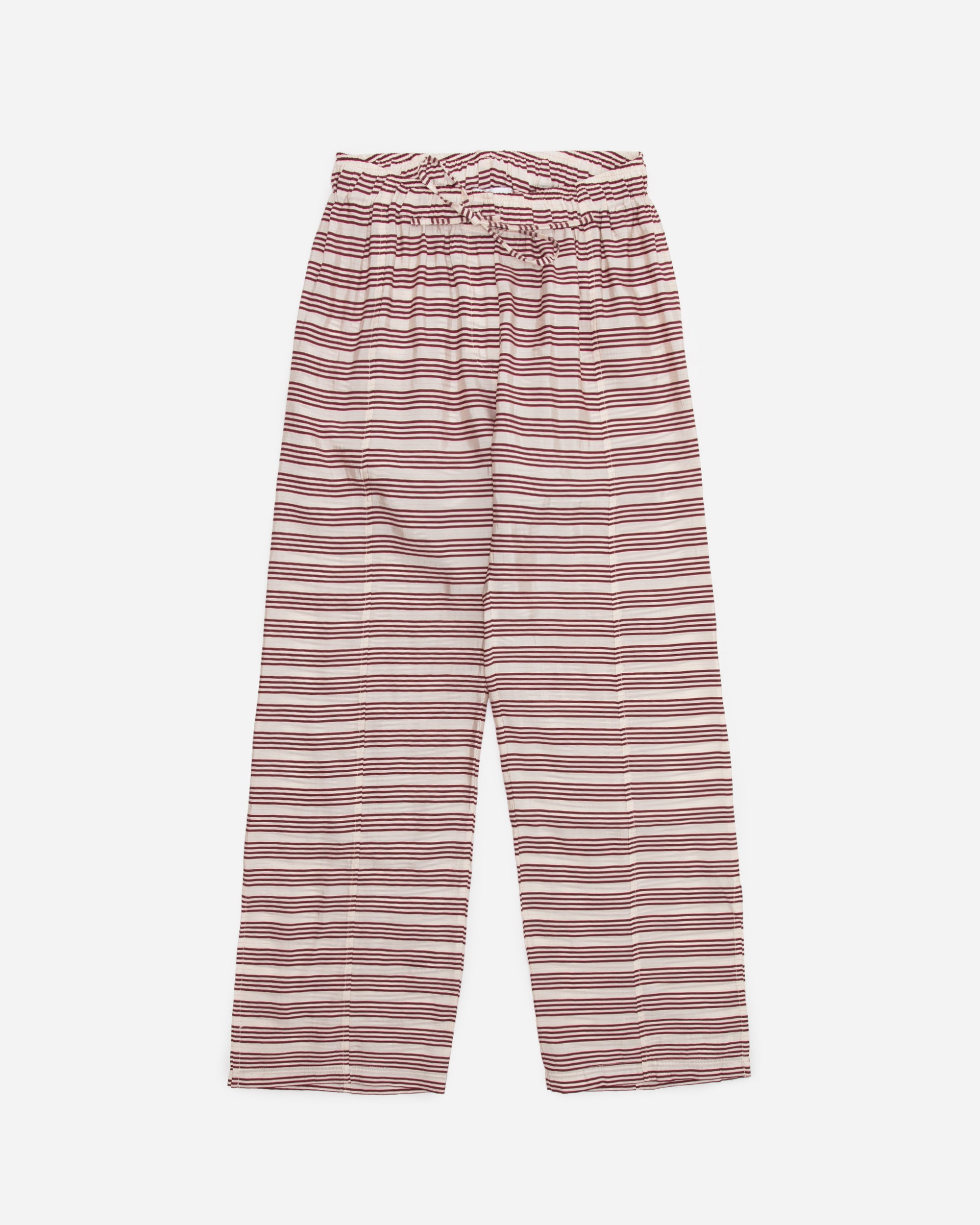SOULLAND Cilra Pants White/Red Stripes 21173-1188