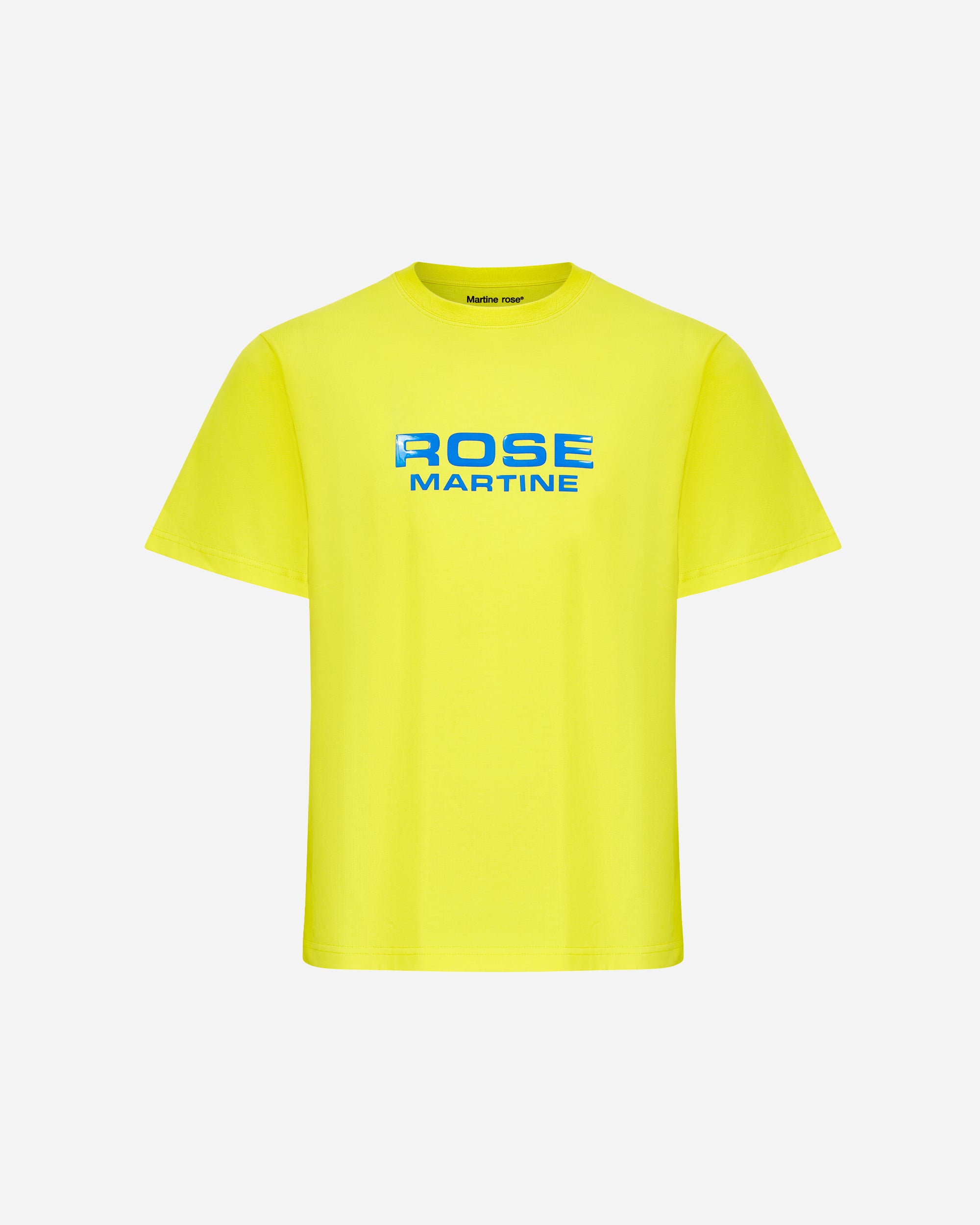 Martine Rose Classic T-shirt ACID YELLOW / ROSE CMRSS24603A