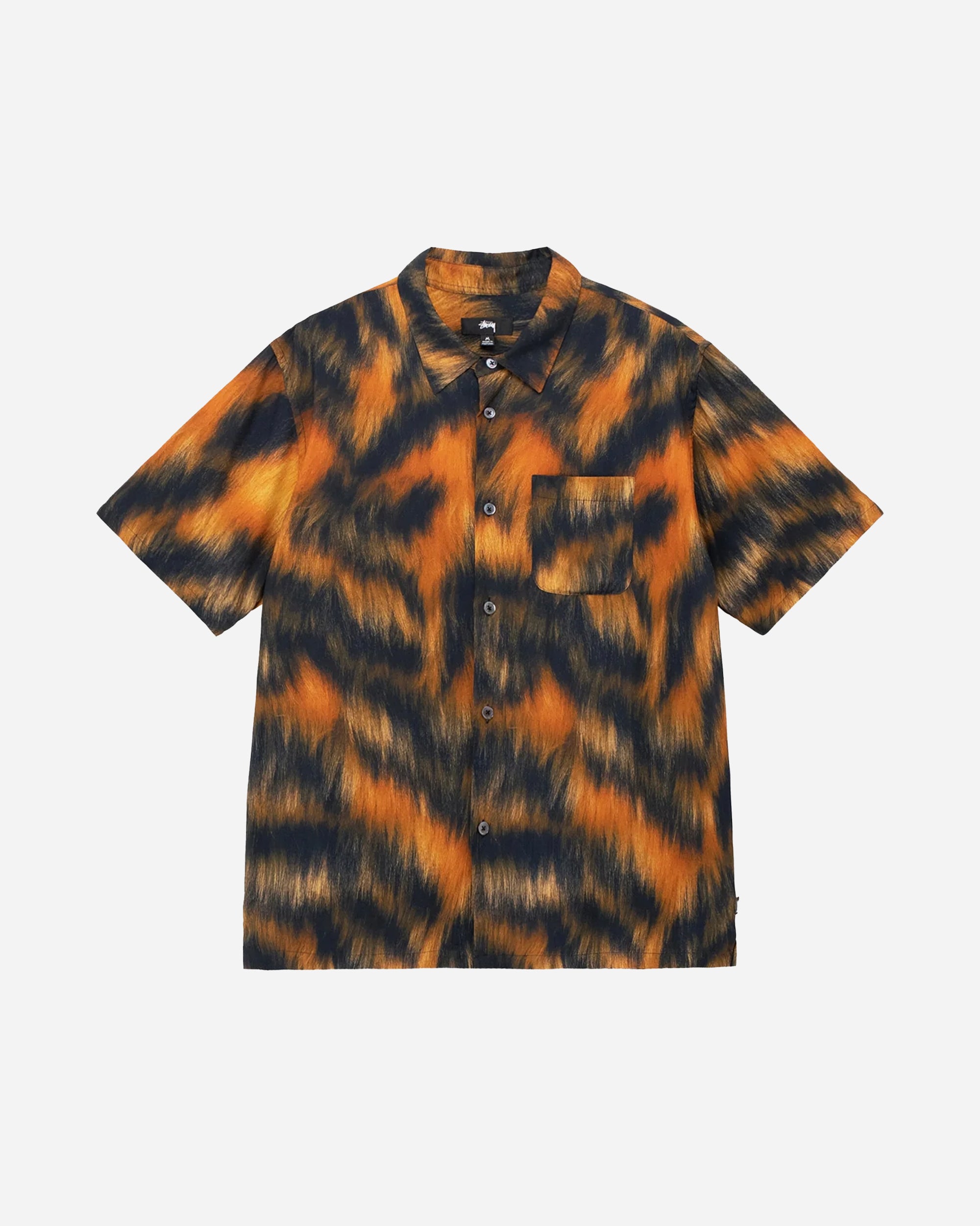 Stüssy Fur Print Shirt Tiger 1110282-924
