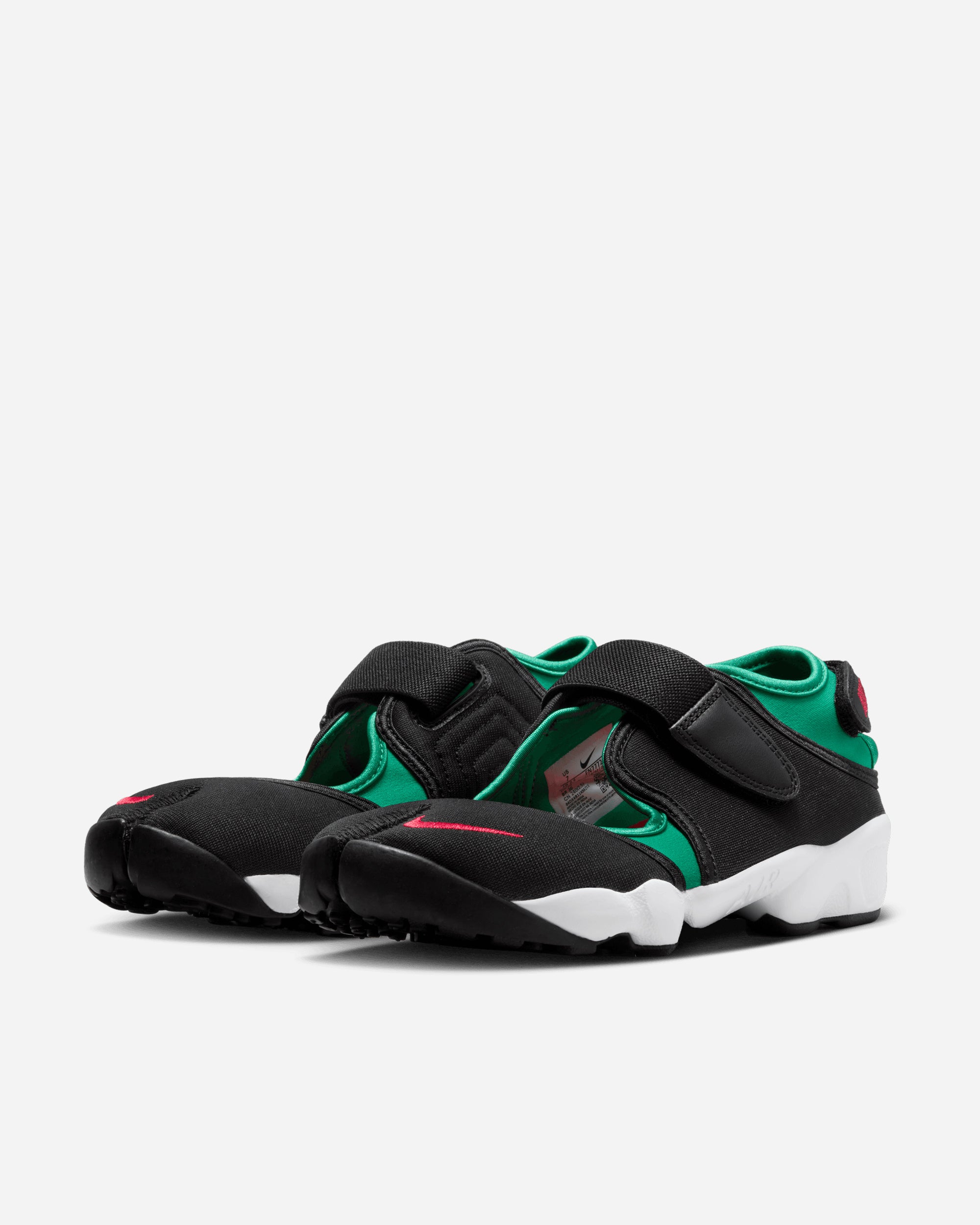 Nike Air Rift BLACK/UNIVERSITY RED-STADIUM  FN7772-001