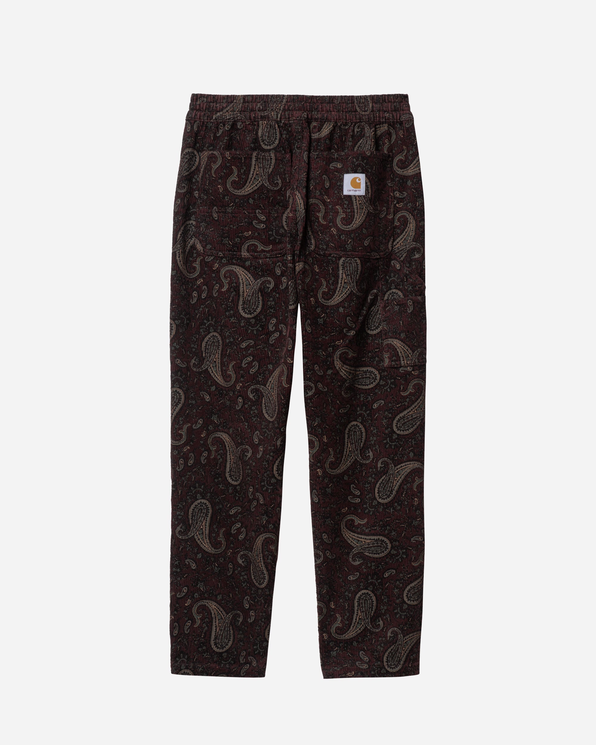 Carhartt WIP Flint Pants Paisley Print, Buckeye I029443-1U60