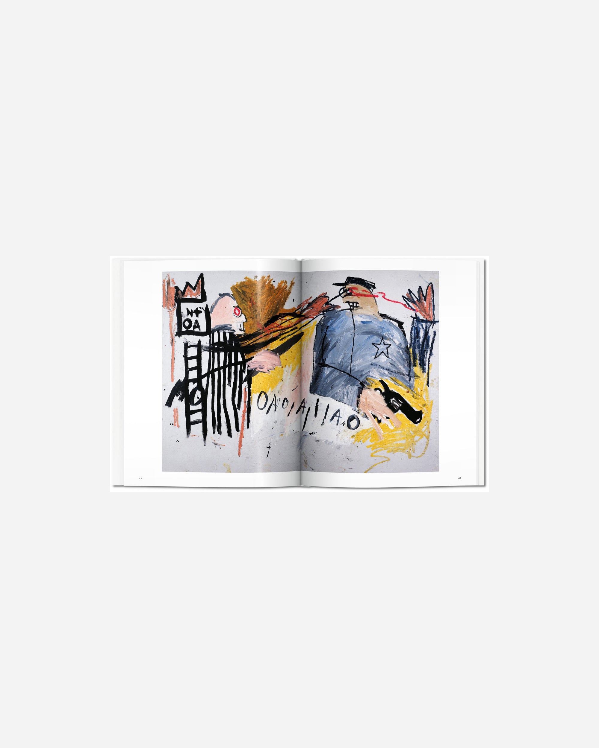 Taschen Basquiat - Basic Art Series Multicolor,White TA1091