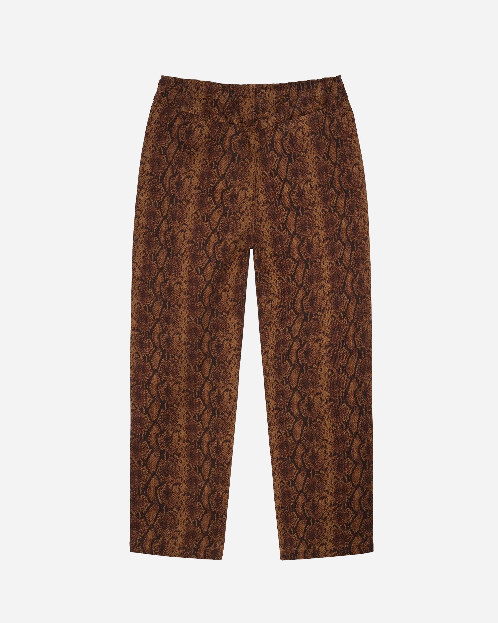 Stüssy Python Beach Pant brown 116589-1001