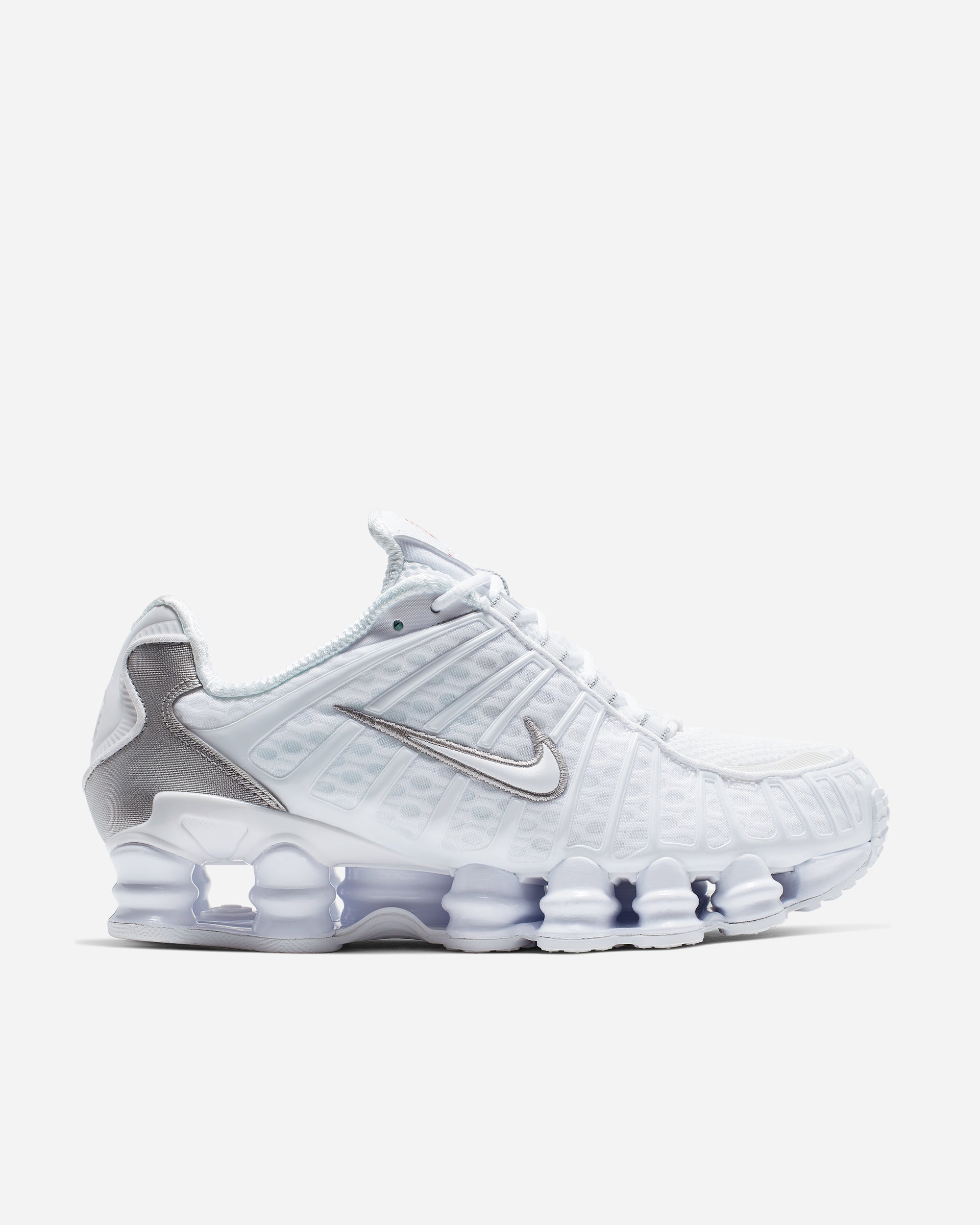 Nike Shox TL White/Metallic Silver AR3566-100