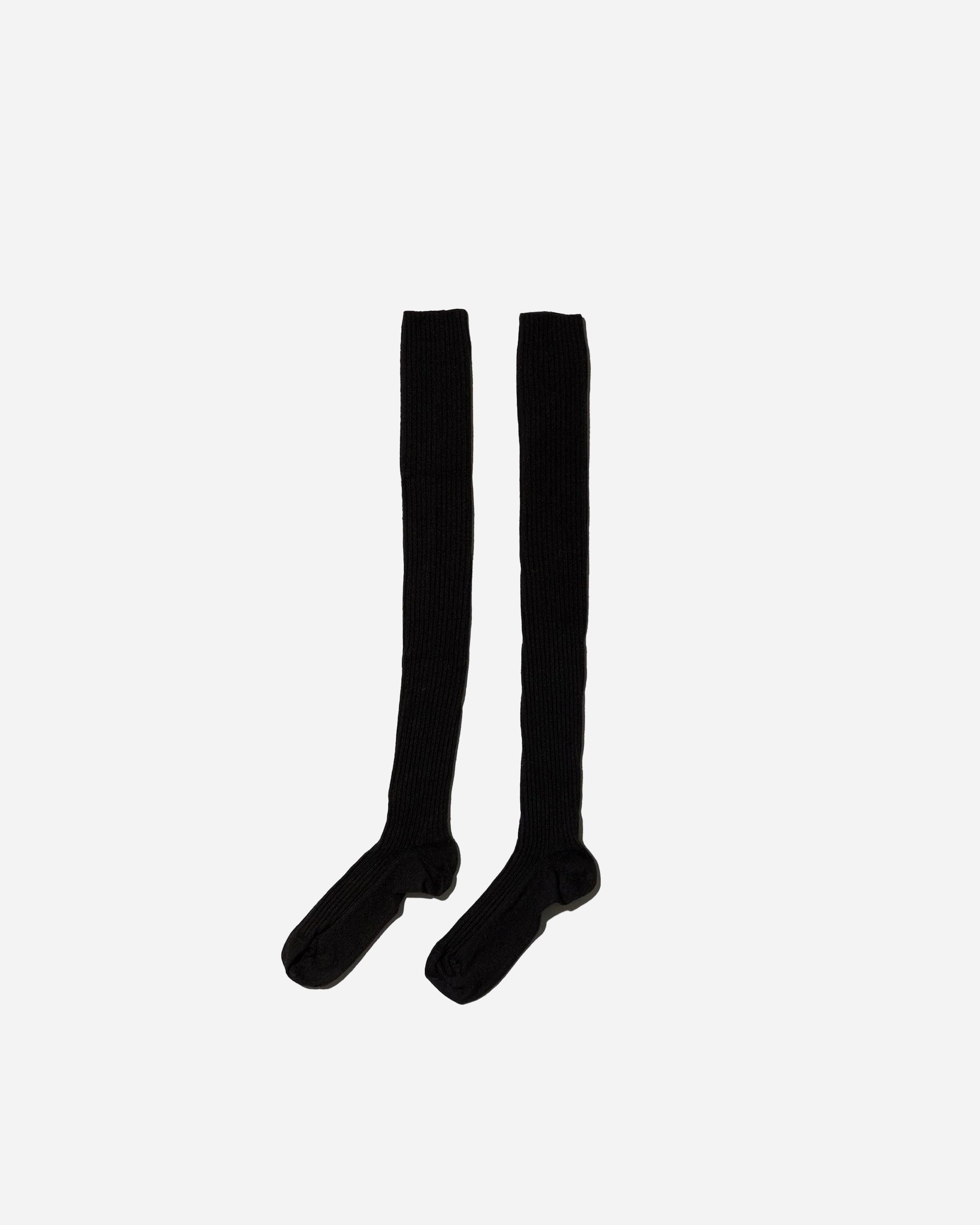 BASERANGE Overknee socks BLACK KOK-BLK