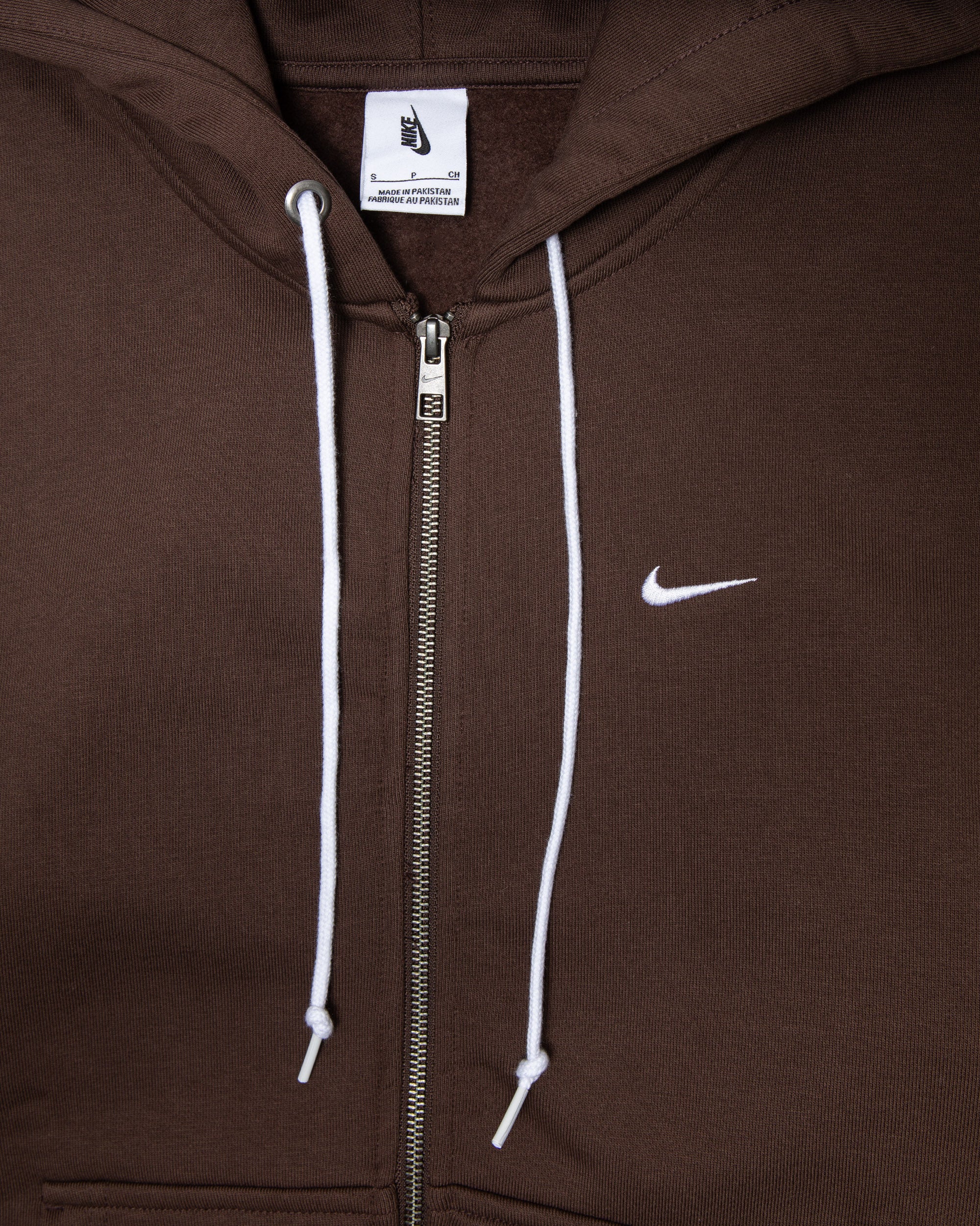 Nike Full-Zip Hoodie BAROQUE BROWN/WHITE DR0403-237