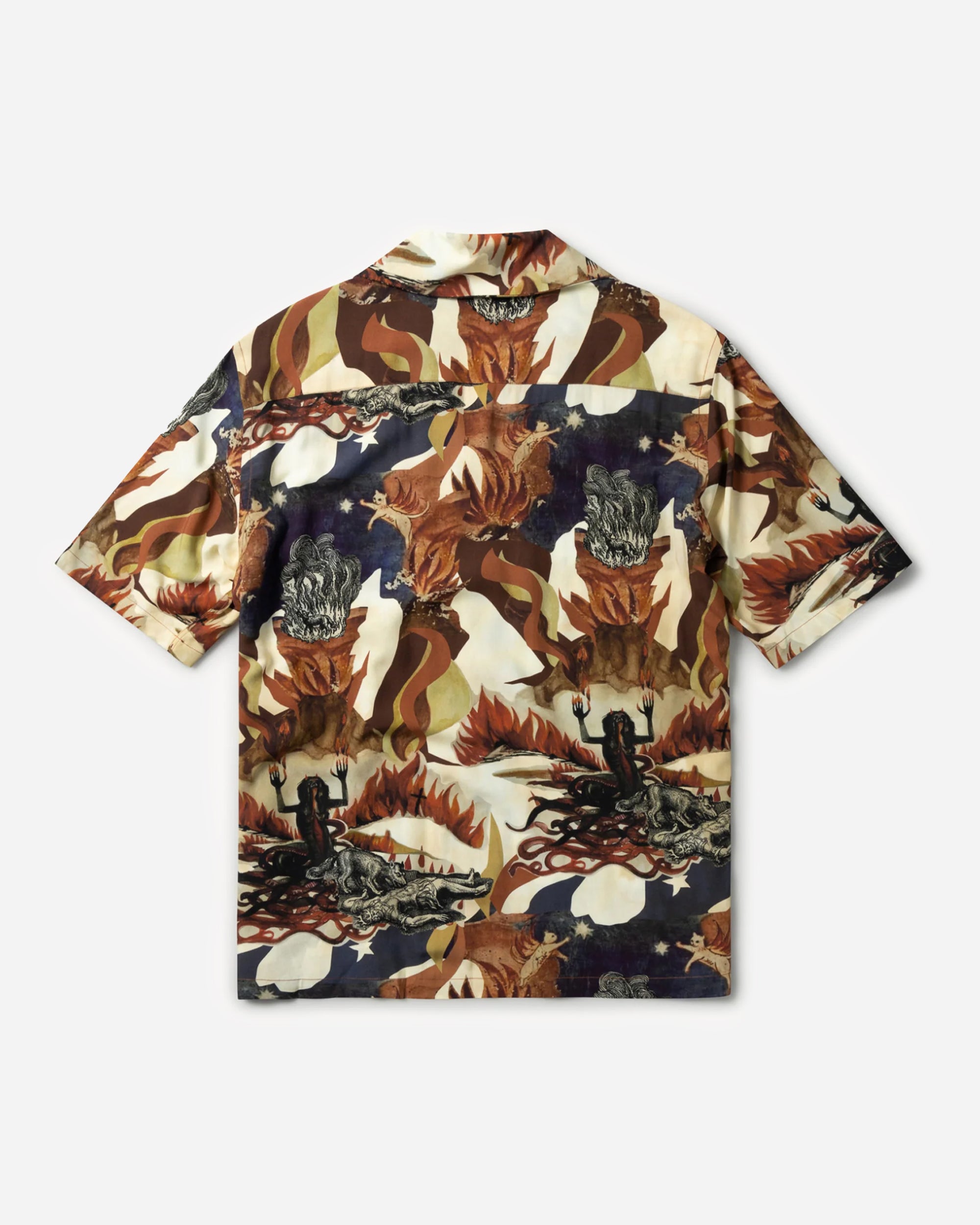ARIES Cannibal Apocalypse Hawaiian Shirt Multi FUAR40106
