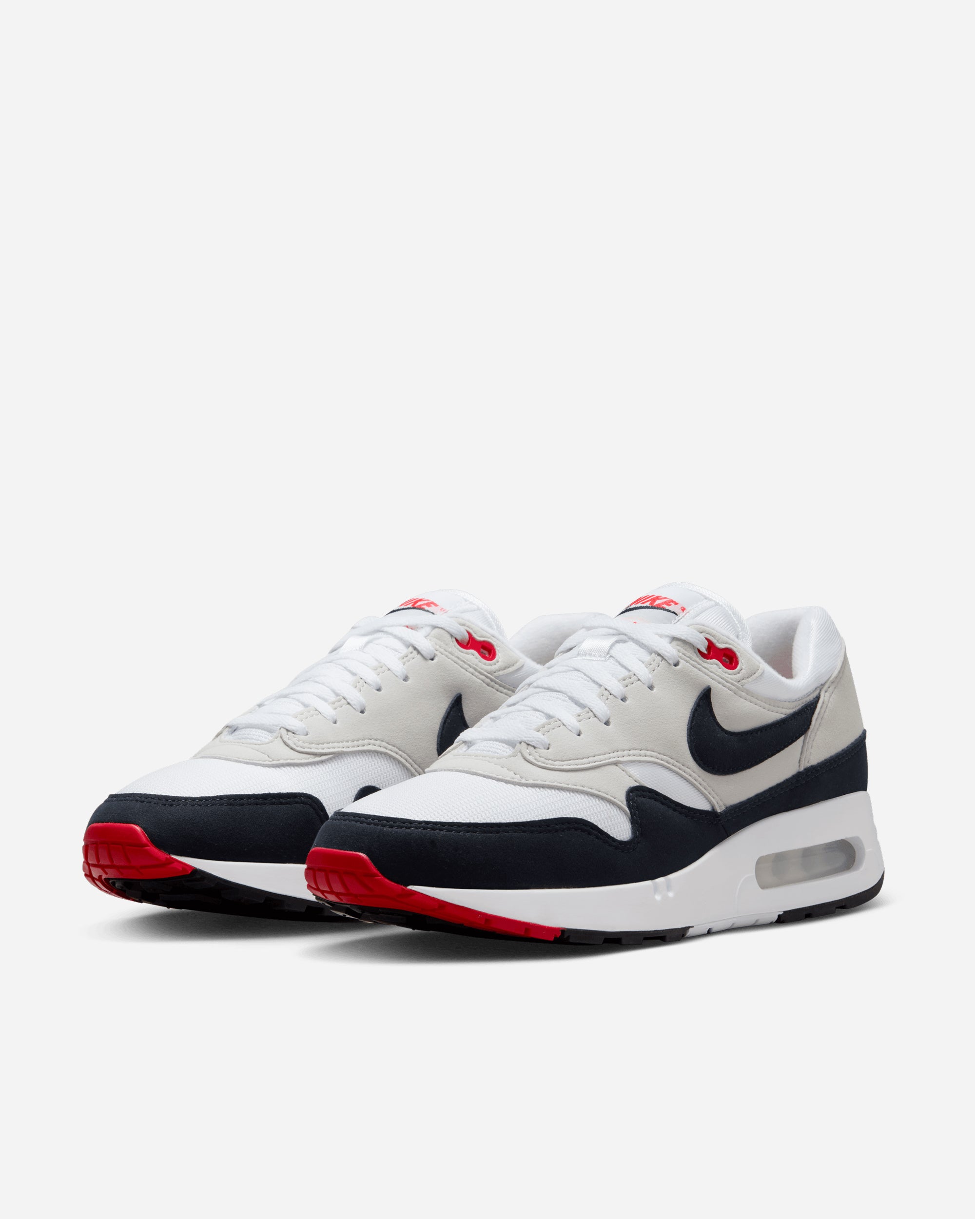 Nike Air Max 1'86 OG 'Big Bubble Sport Red' WHITE/OBSIDIAN-NEUTRAL GREY DQ3989-101