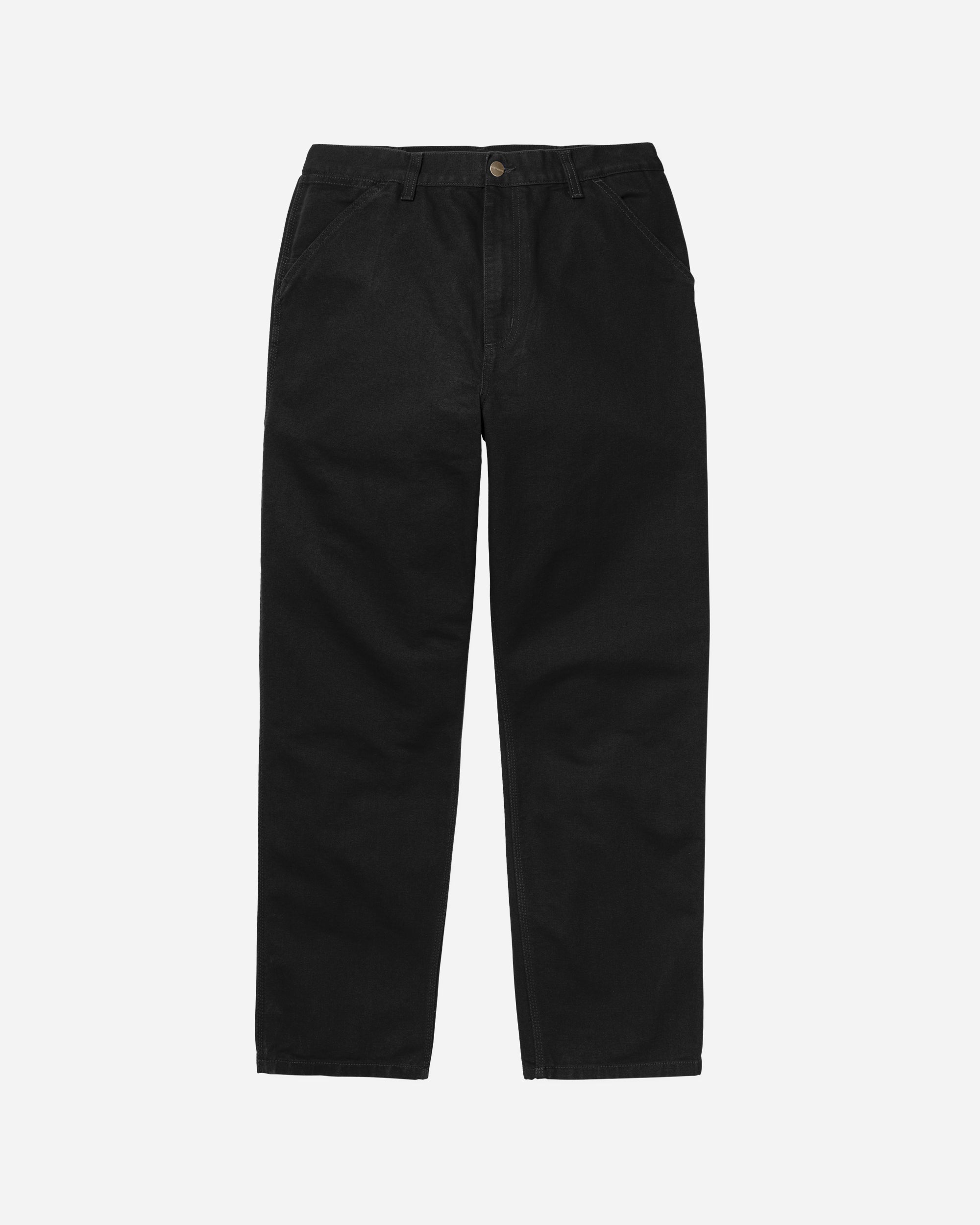Carhartt WIP Single Knee Pants Black   I031497-8902