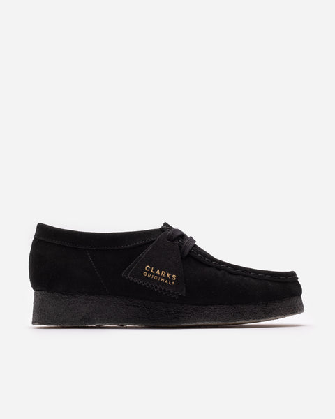 Clarks Originals | Wallabee | Black | shoes