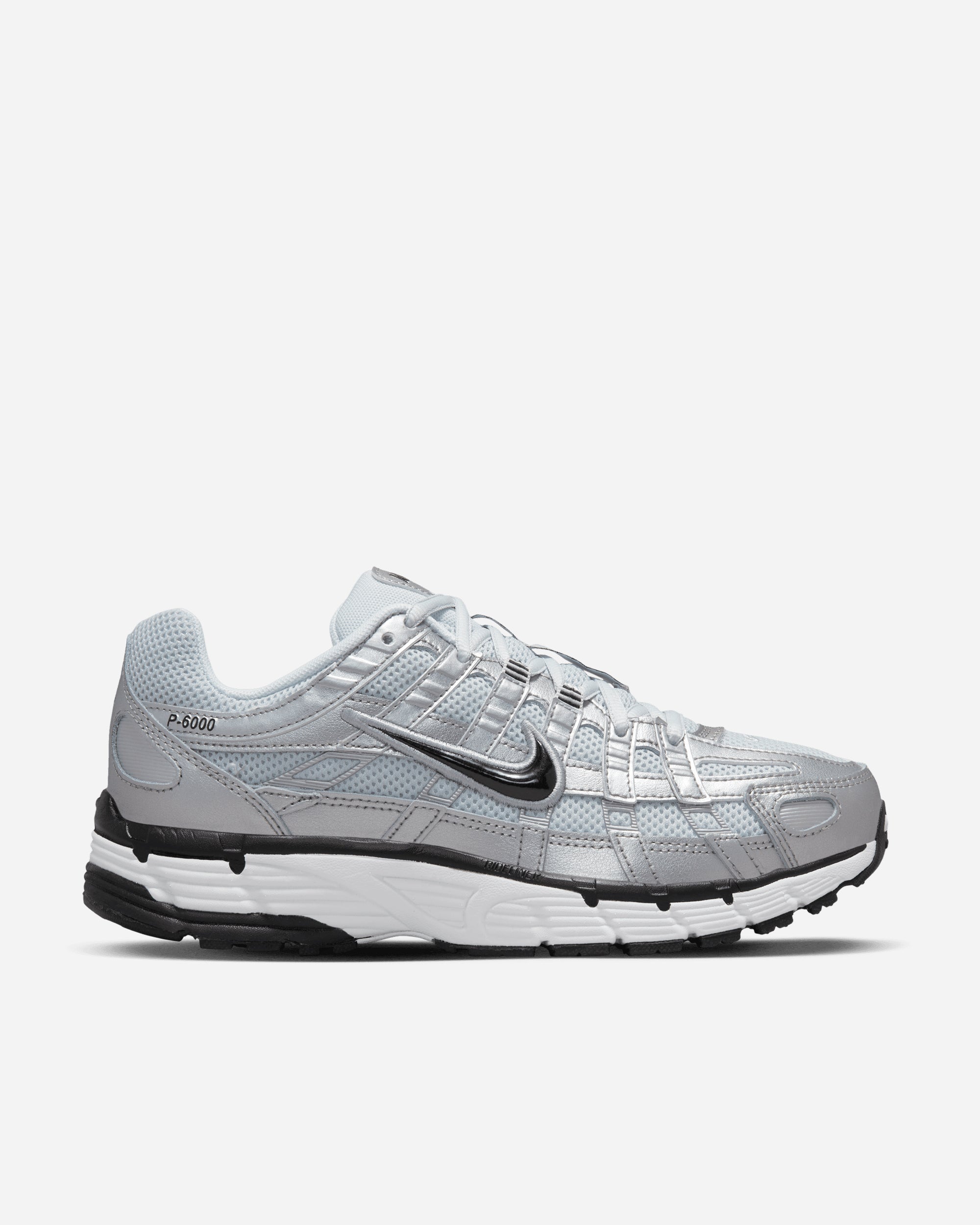 Nike P-6000 WHITE/BLACK-METALLIC SILVER FD9876-101