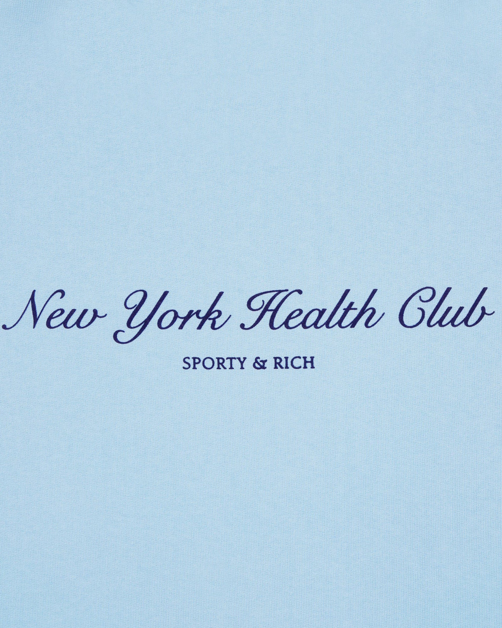 Sporty & Rich NY Health Club Flocked Sweatpant H2O SW843HO