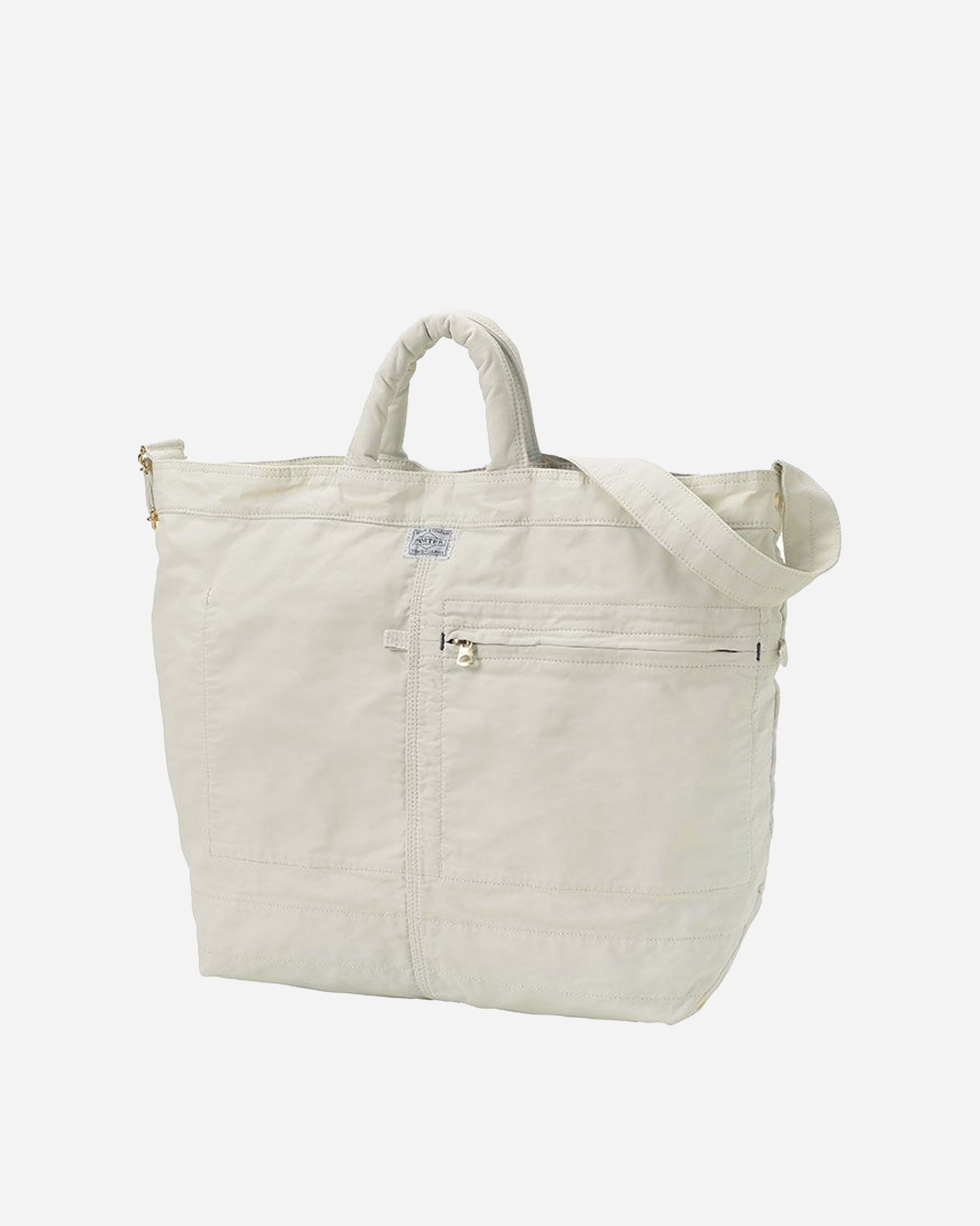 PORTER - Yoshida & Co Mile 2Way Tote Bag Large White 754-15107-70