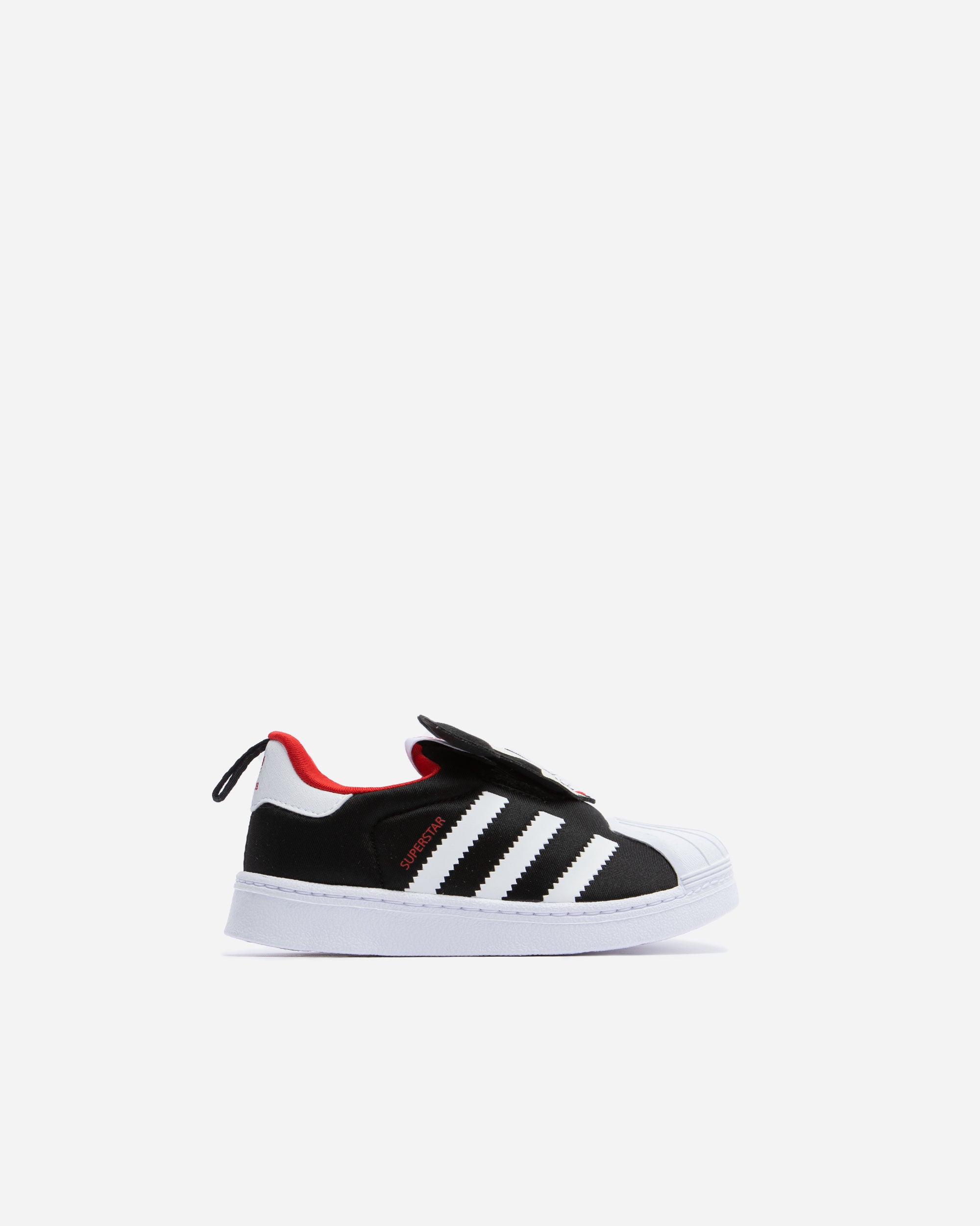 Adidas Ori Superstar 360 (Toddler) Core Black/White/Red Q46305