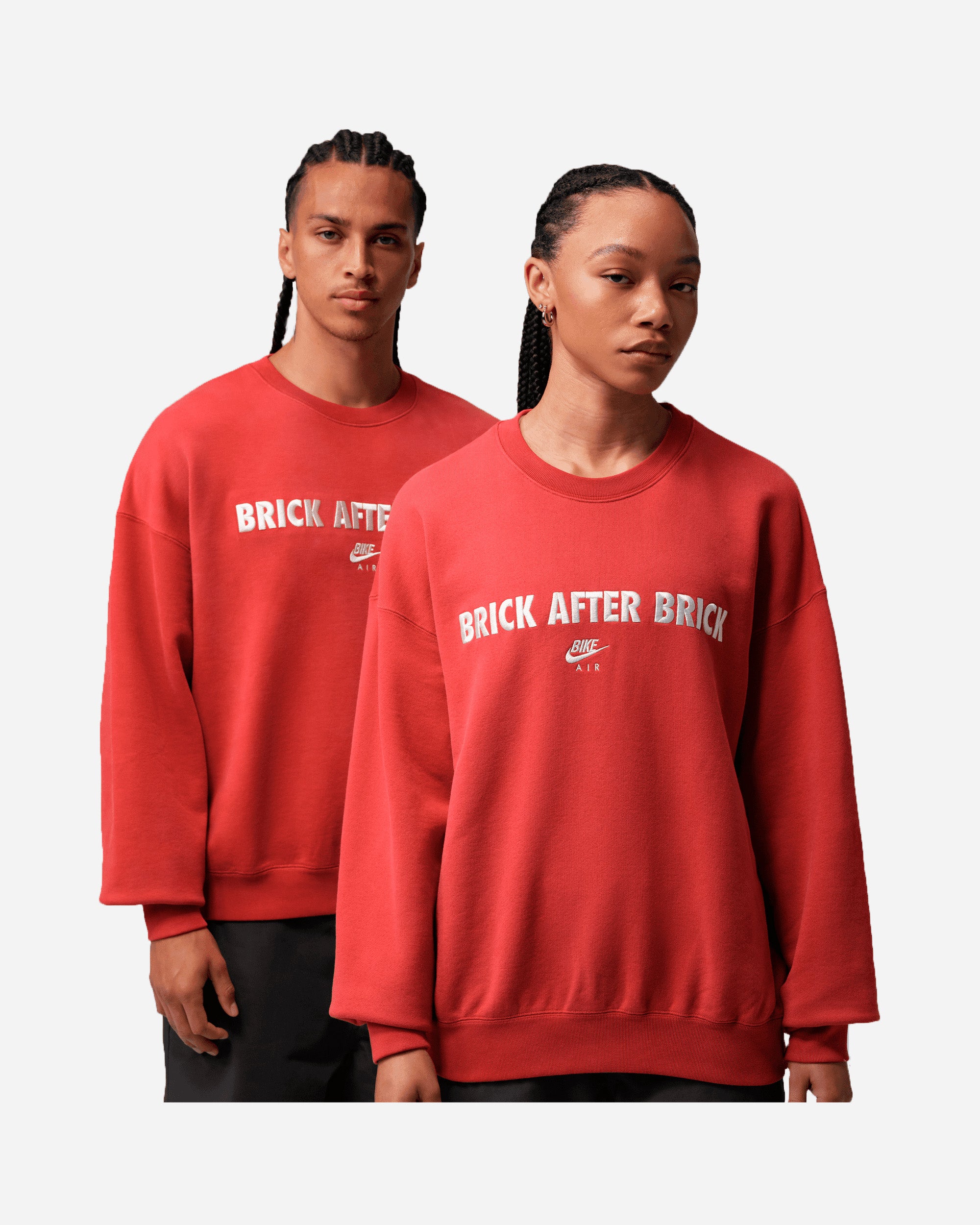 Jordan Brand Jordan Brand x Nigel Sylvester Bike Fleece Crew CINNABAR IQ8154-671